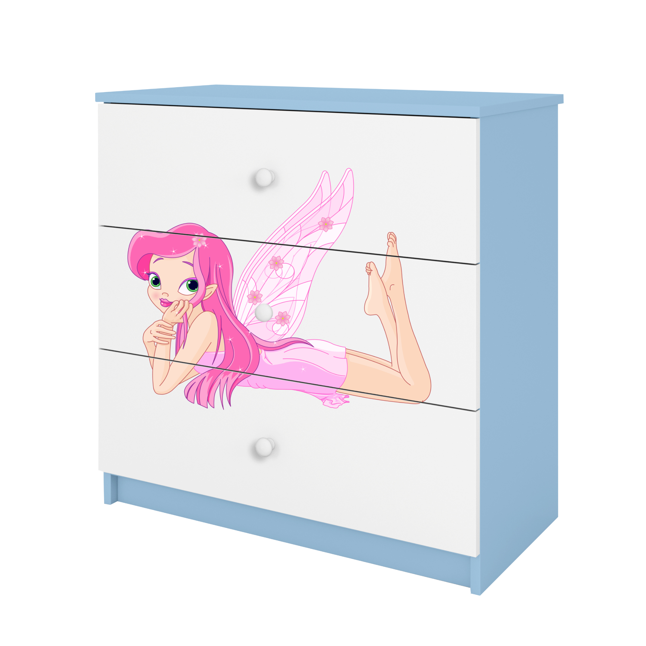 Commode enfant bleu