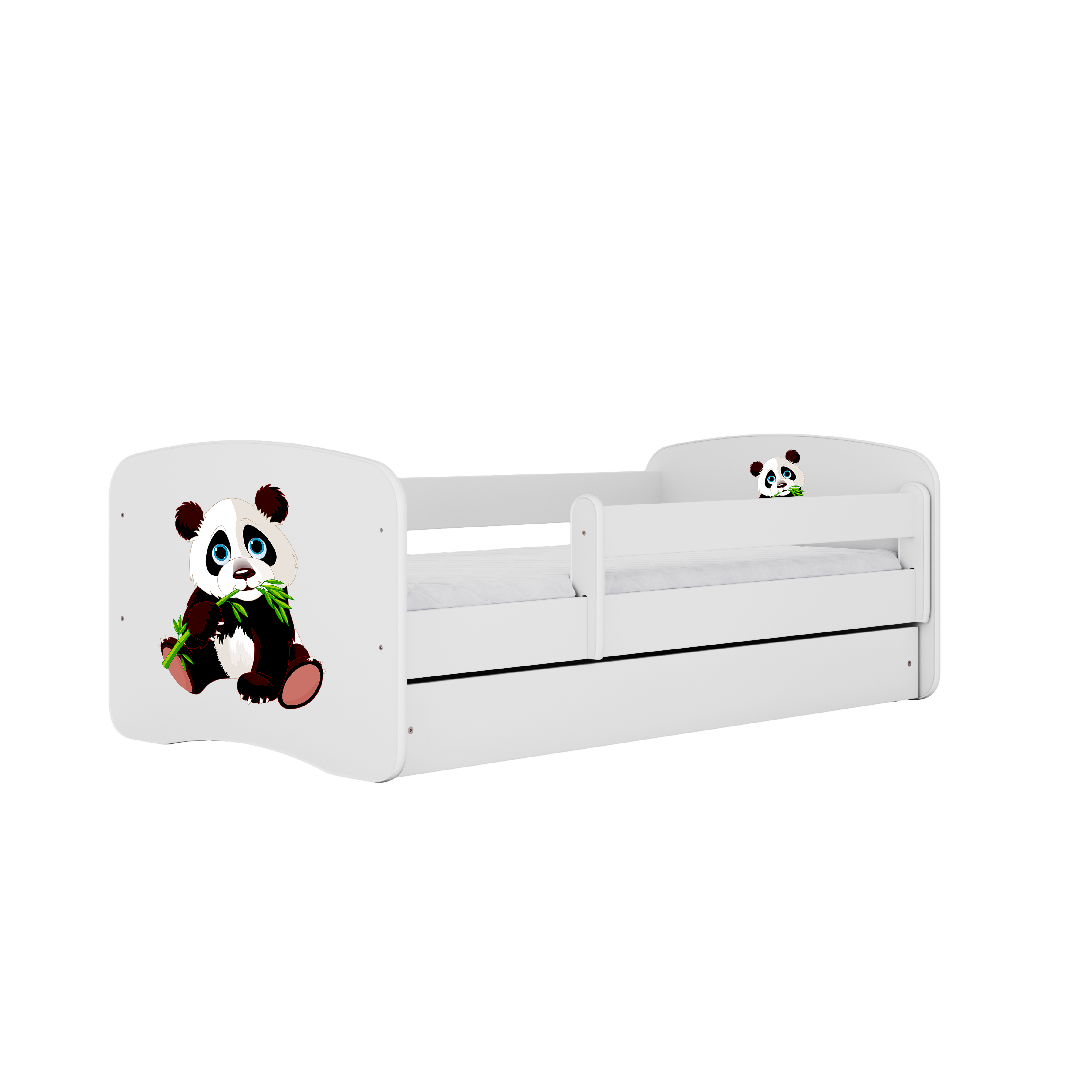 Lit enfant 80 x 180 cm, motif Panda, vue 1
