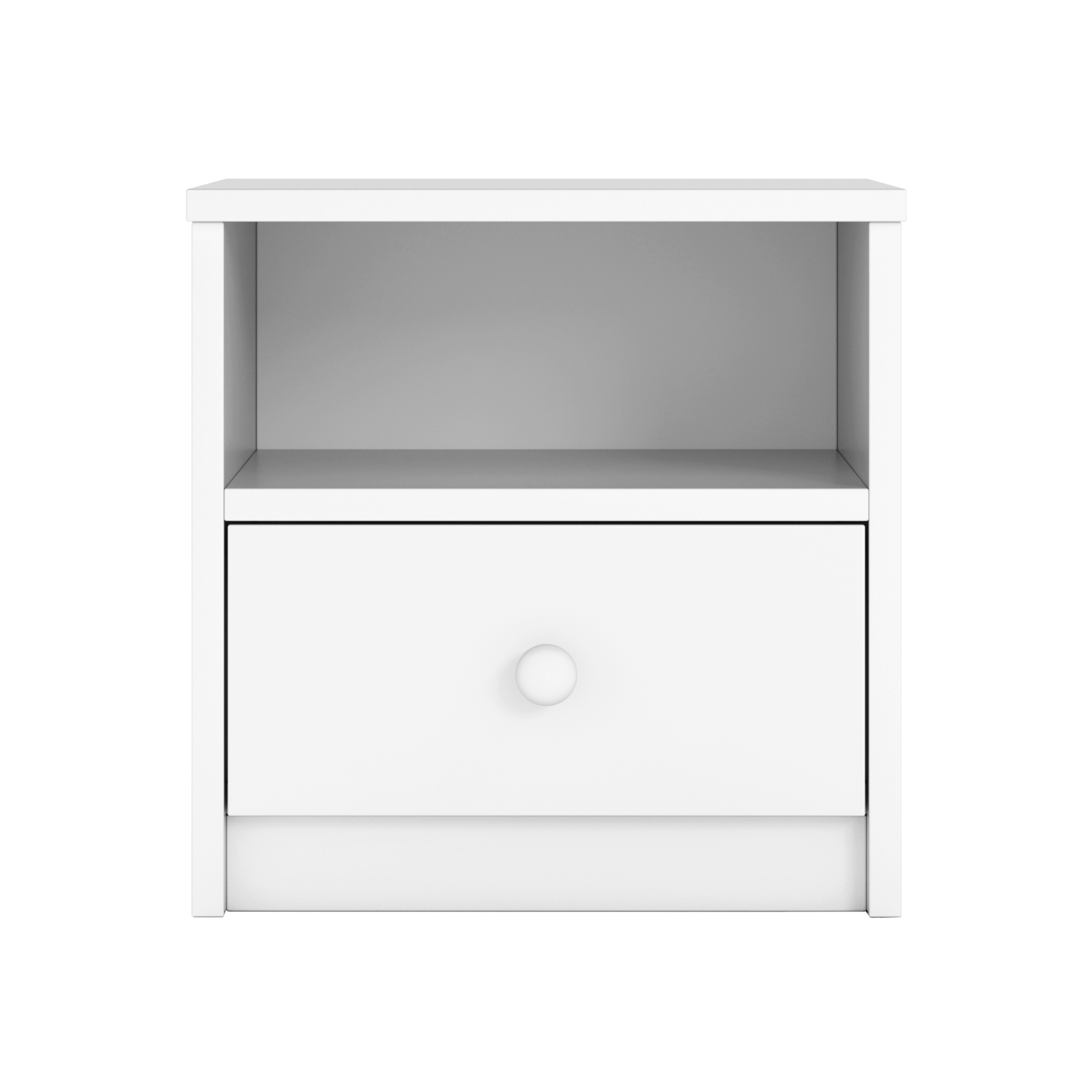Table de chevet enfant blanc