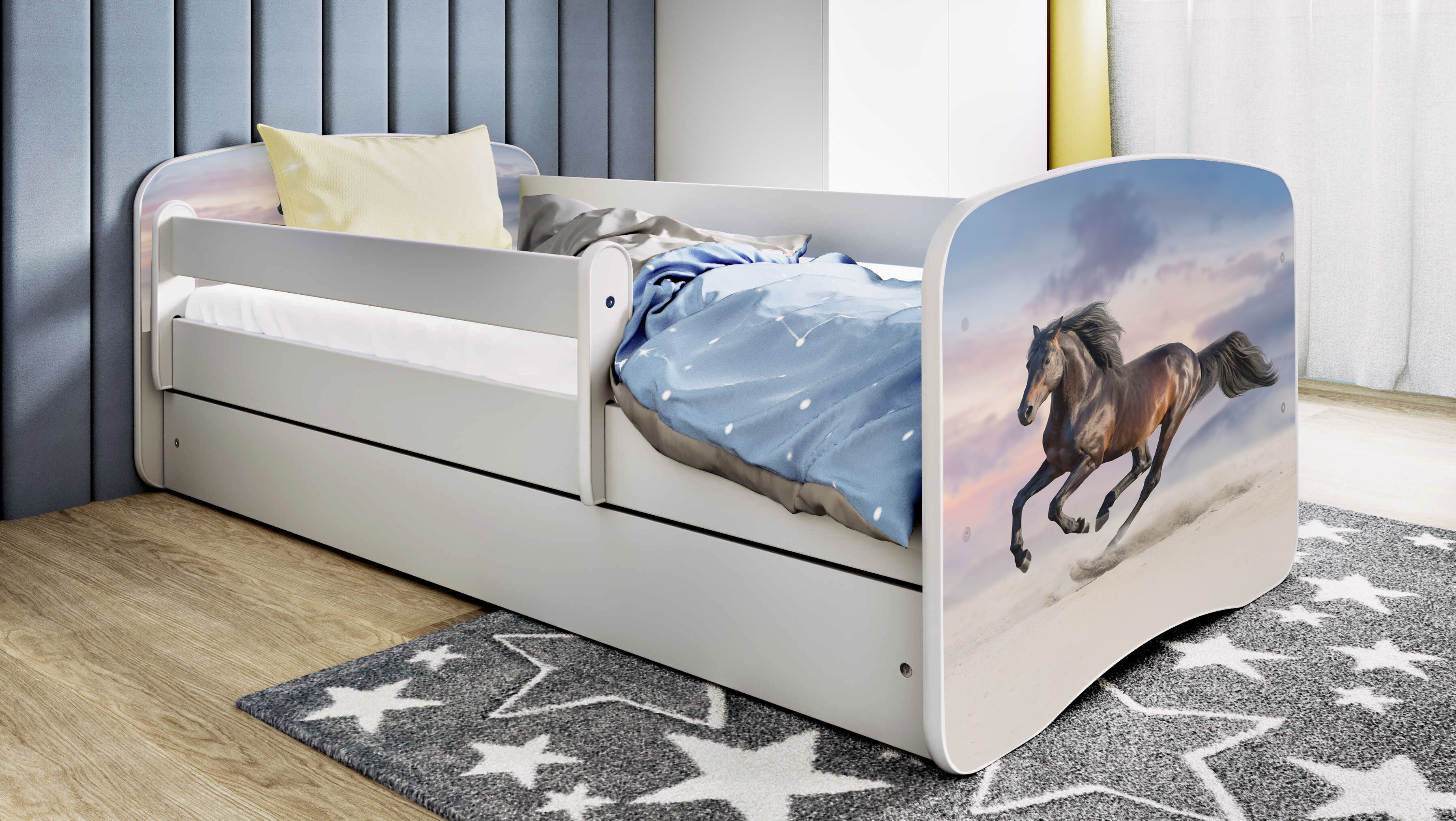 Lit enfant Cheval au Galop