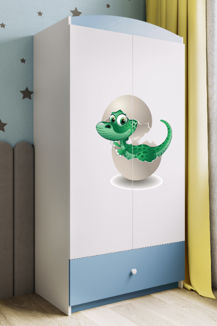 Armoire enfant bleu