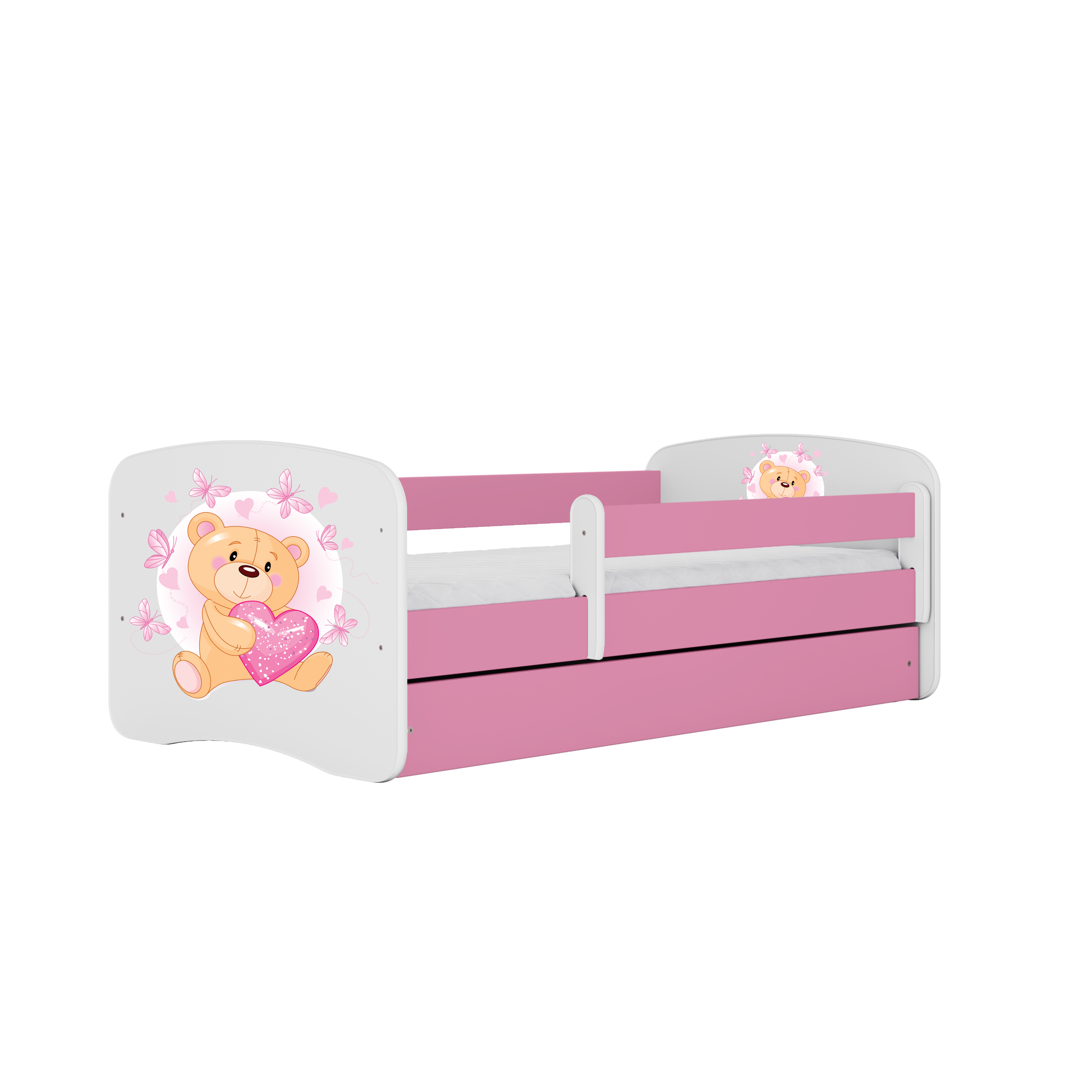 Lit enfant rose