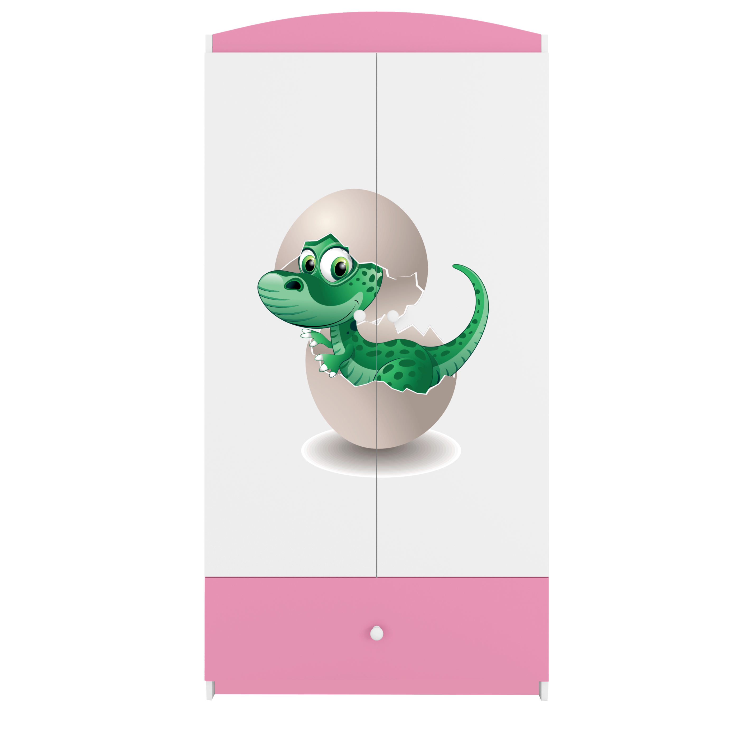 Armoire enfant rose clair