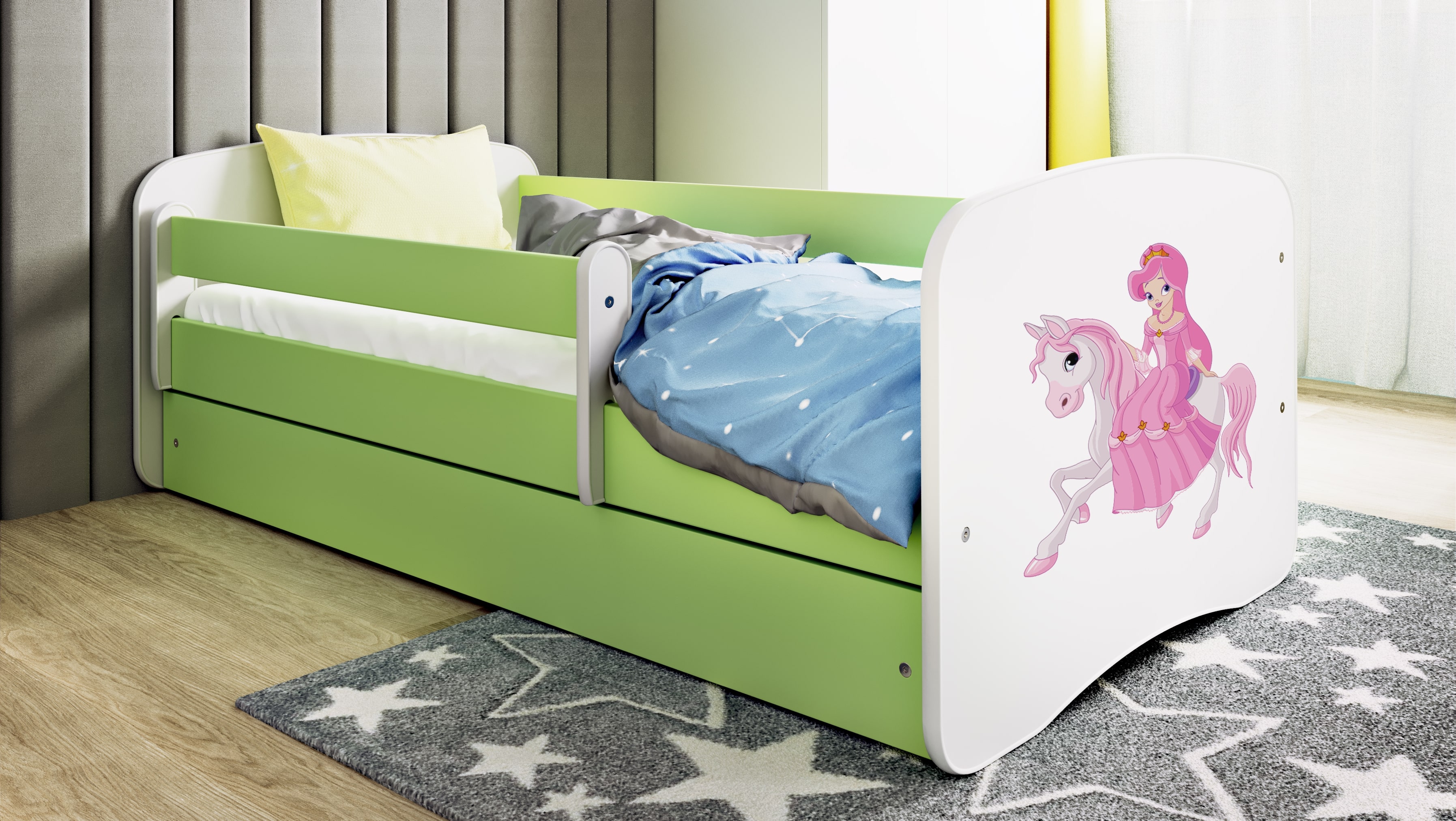 Lit enfant Princesse à Cheval
