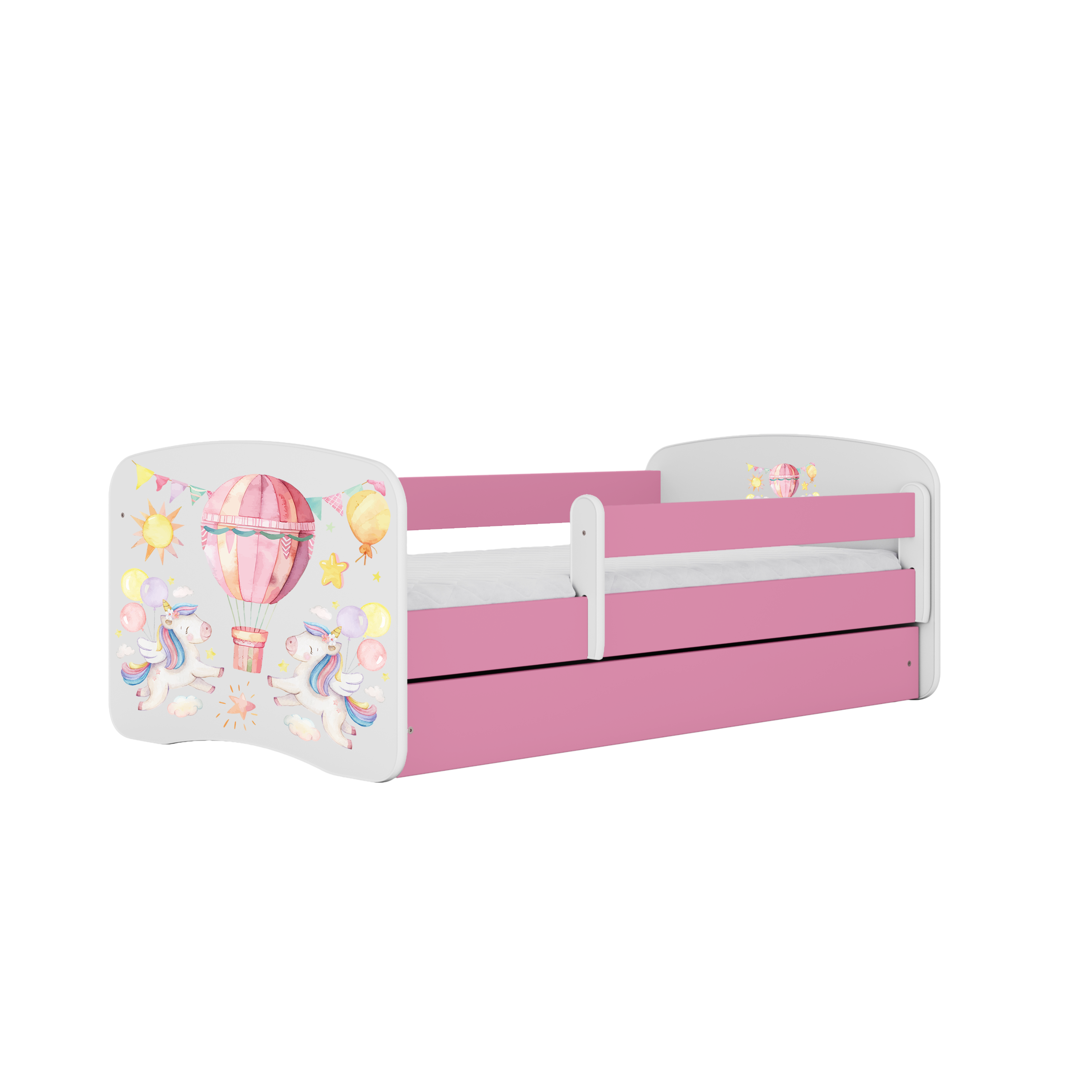 Lit enfant rose