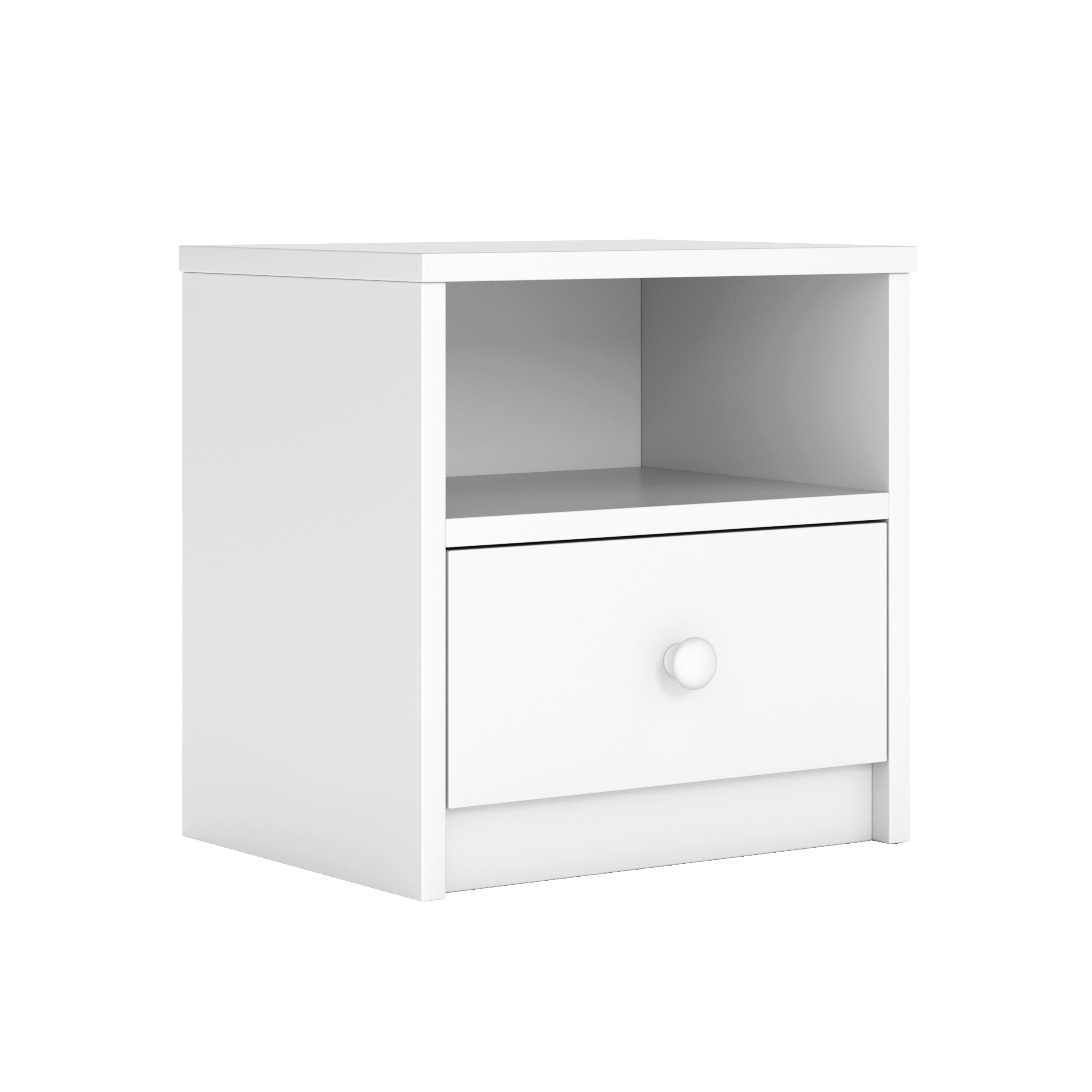 Table de chevet enfant blanc