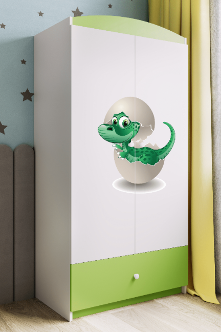 Armoire enfant vert