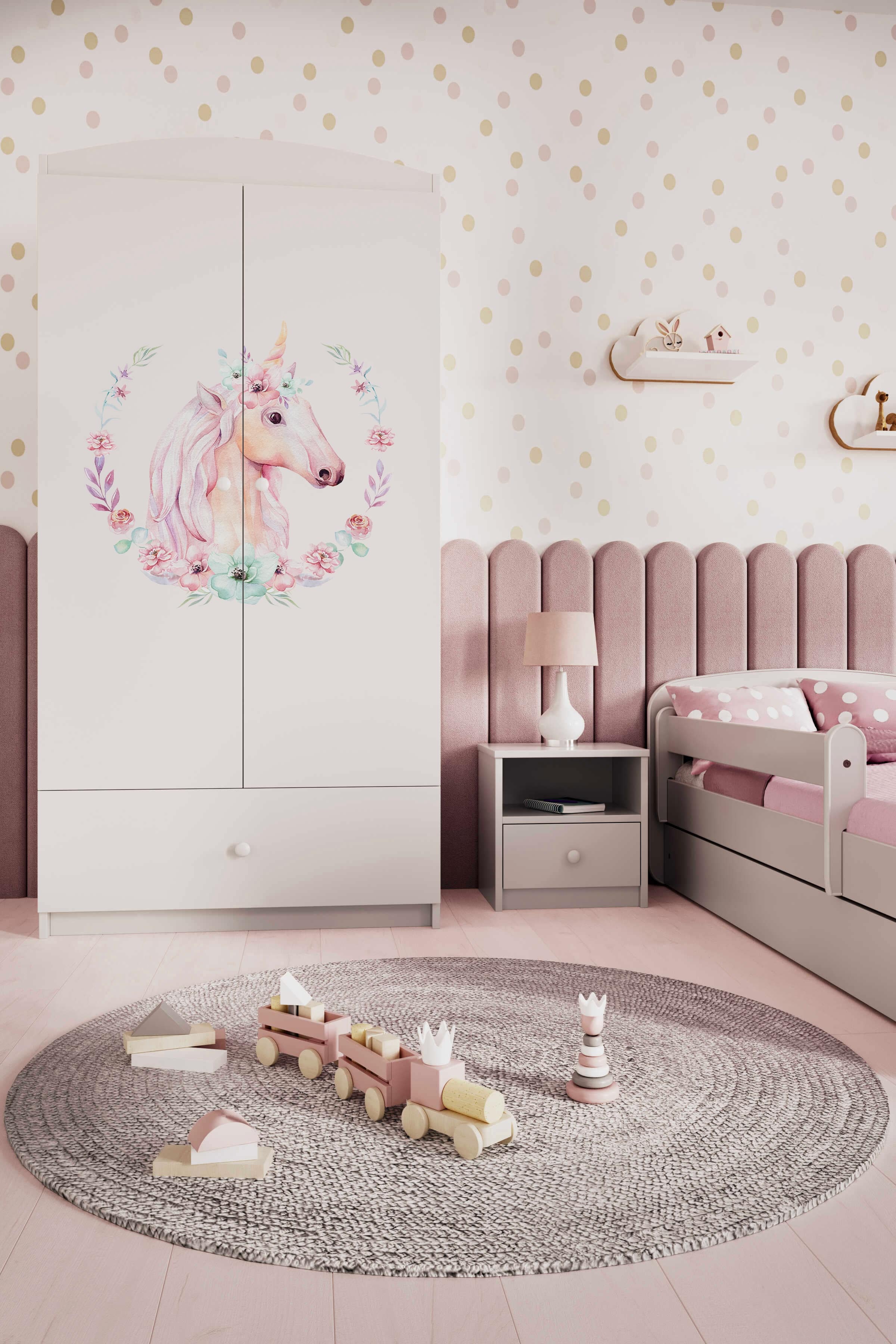 Armoire enfant blanc