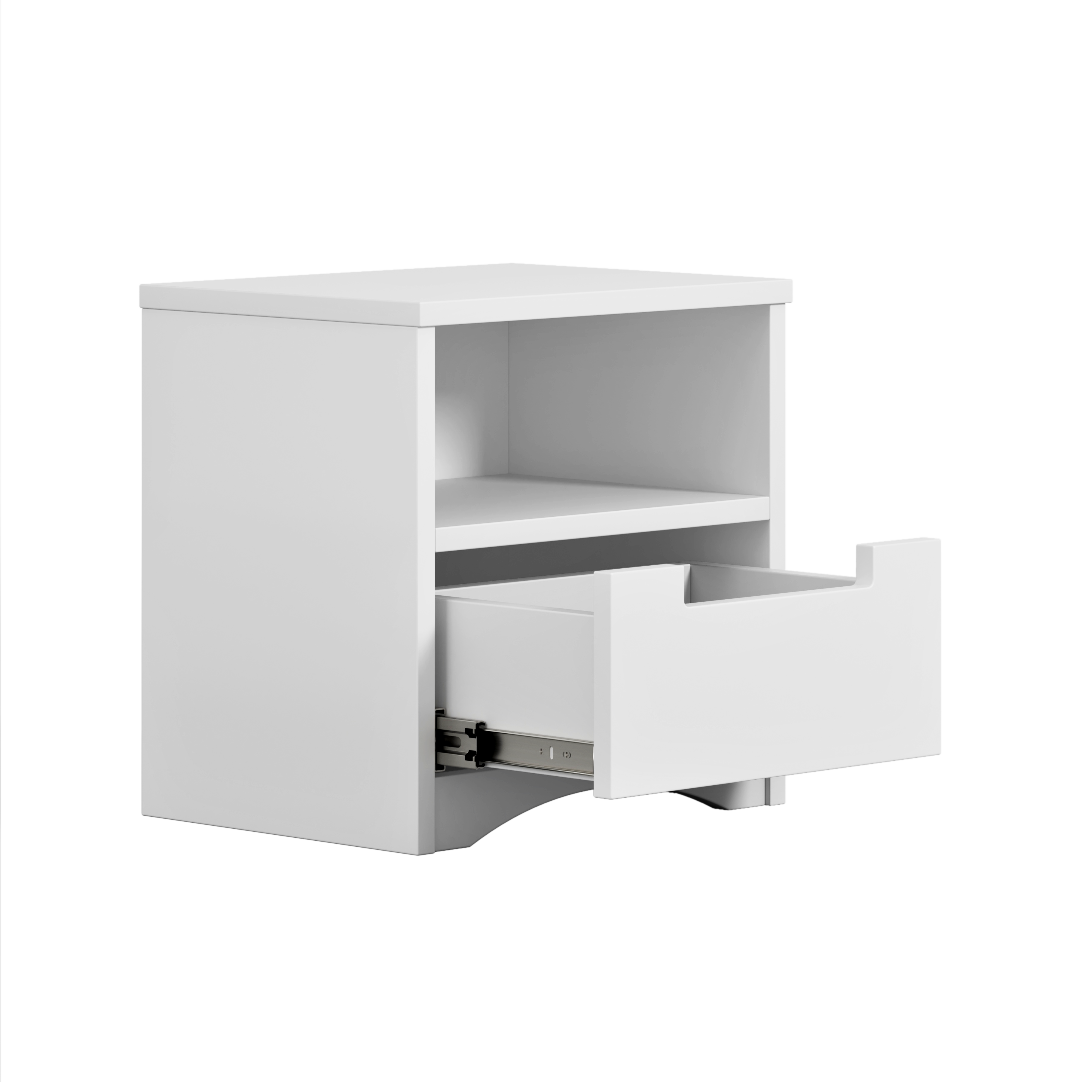 Table de chevet enfant blanc