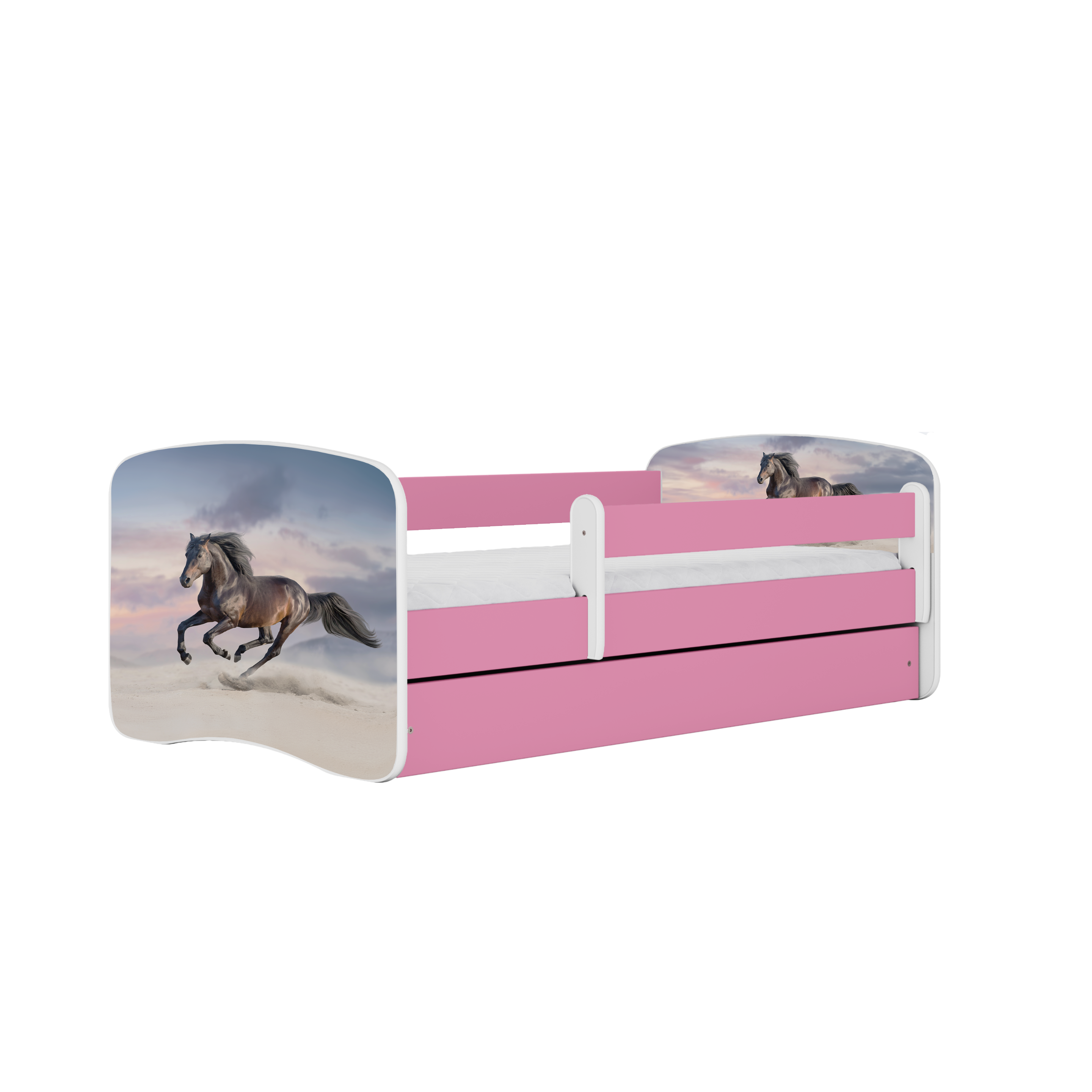 Lit enfant rose
