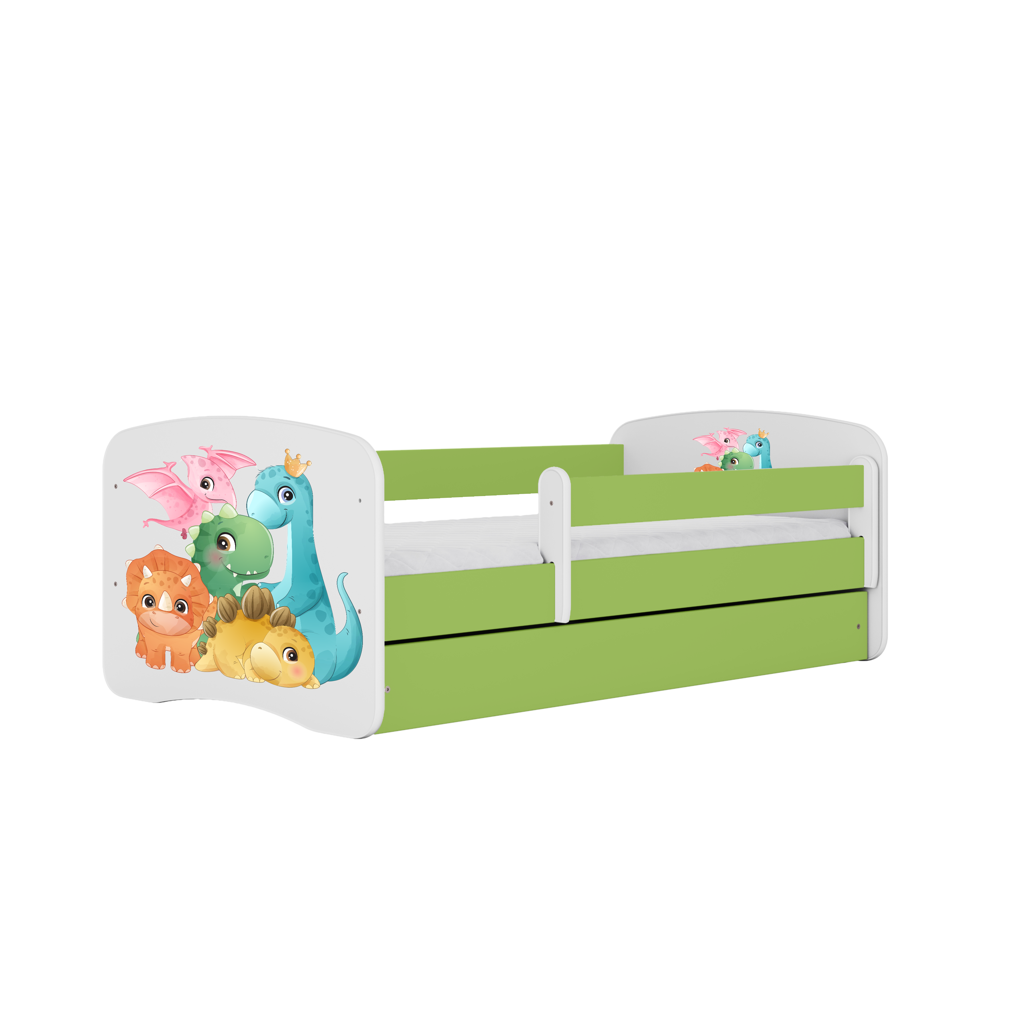 Lit enfant 80 x 160 cm, motif Dinosaure, vue 1