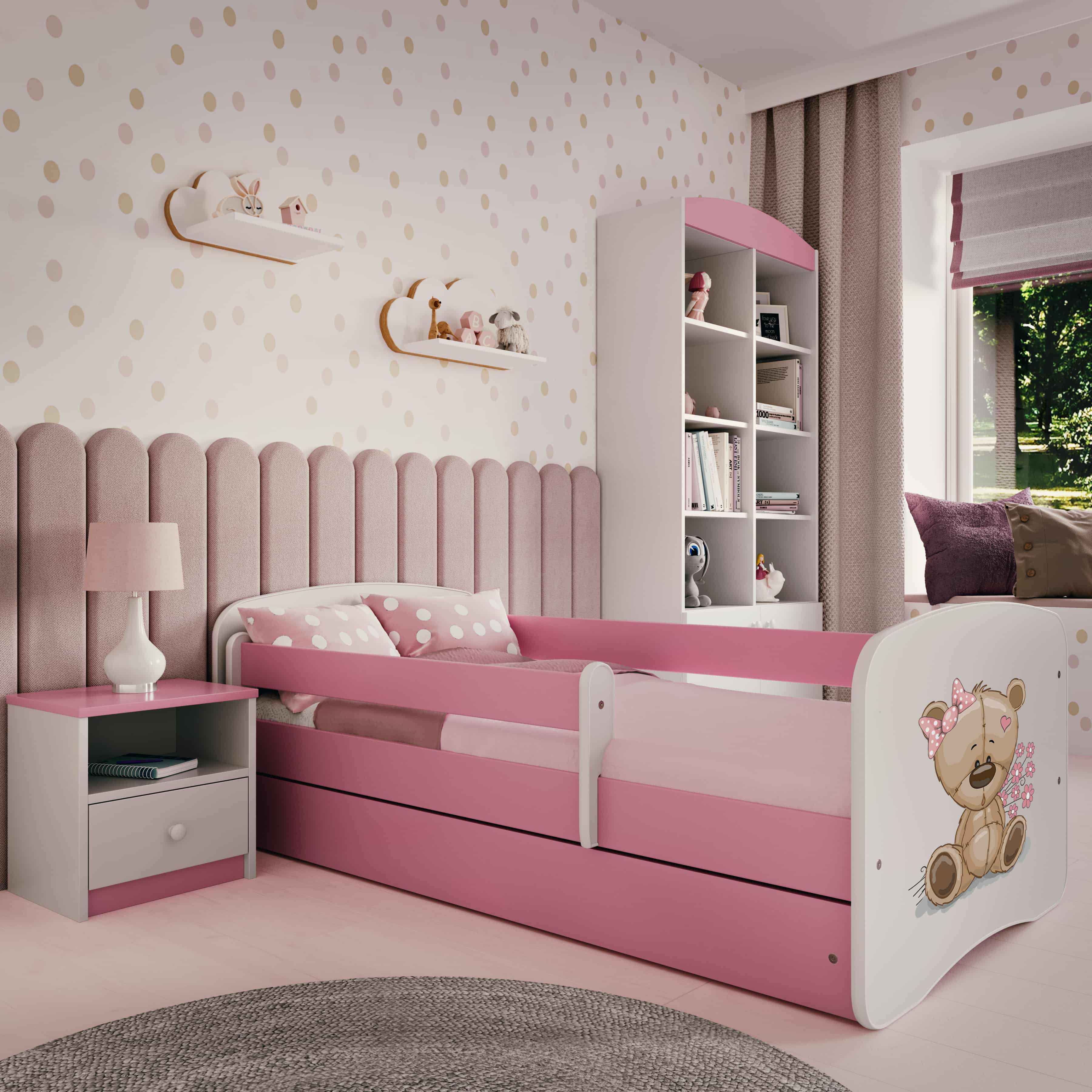 Lit enfant Ourson Fleuri