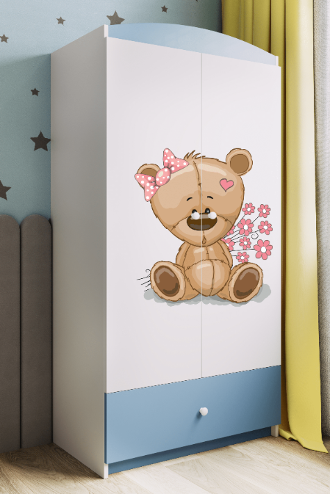 Armoire enfant bleu