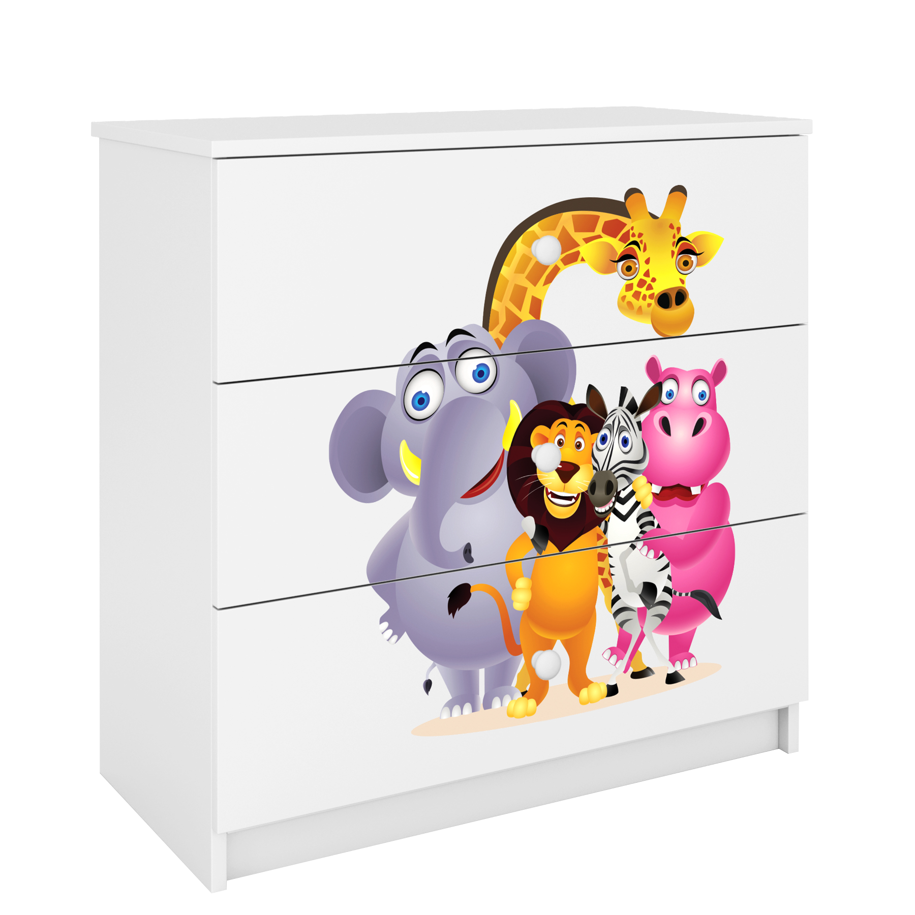 Kinderkommode Weiß