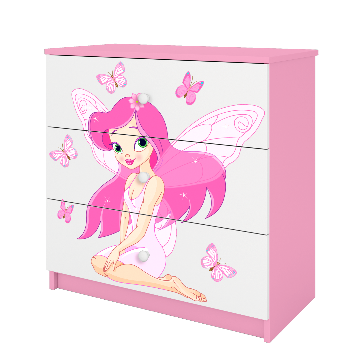 Kinderkommode Rosa