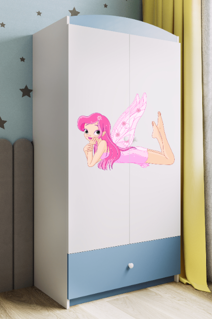 Armoire enfant bleu