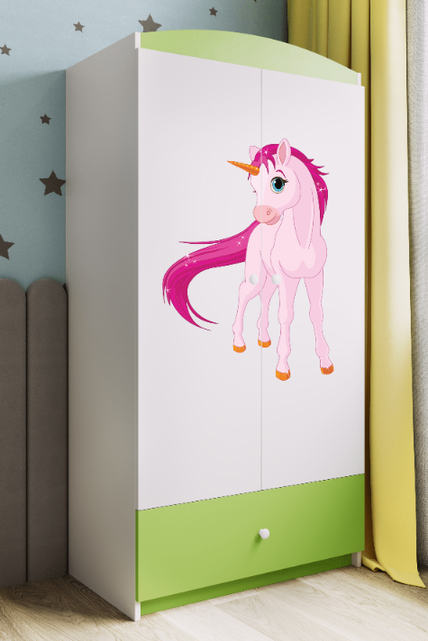 Armoire enfant vert