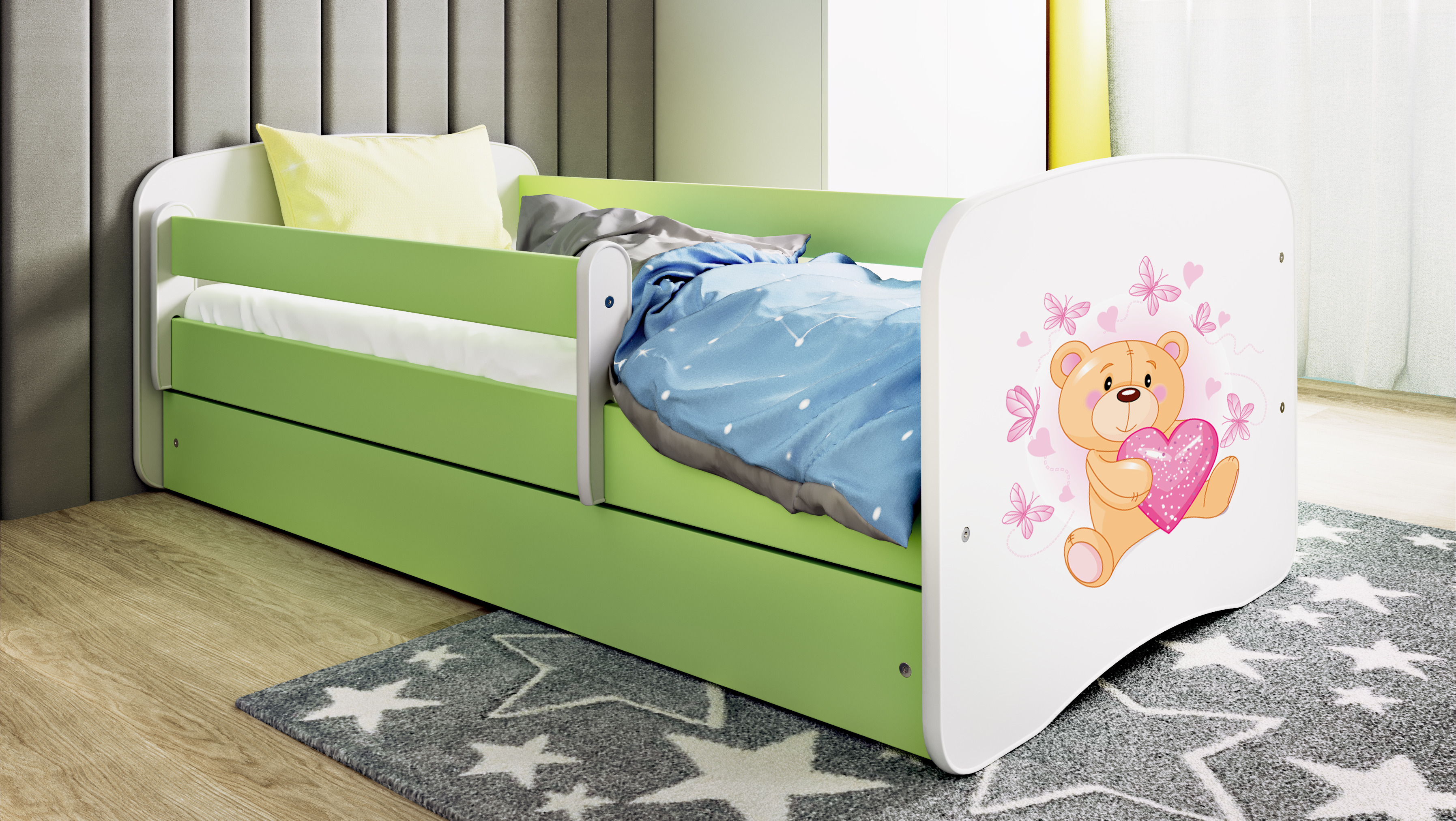 Lit enfant Ourson Papillon