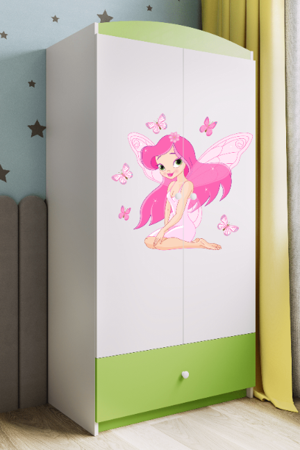 Armoire enfant vert