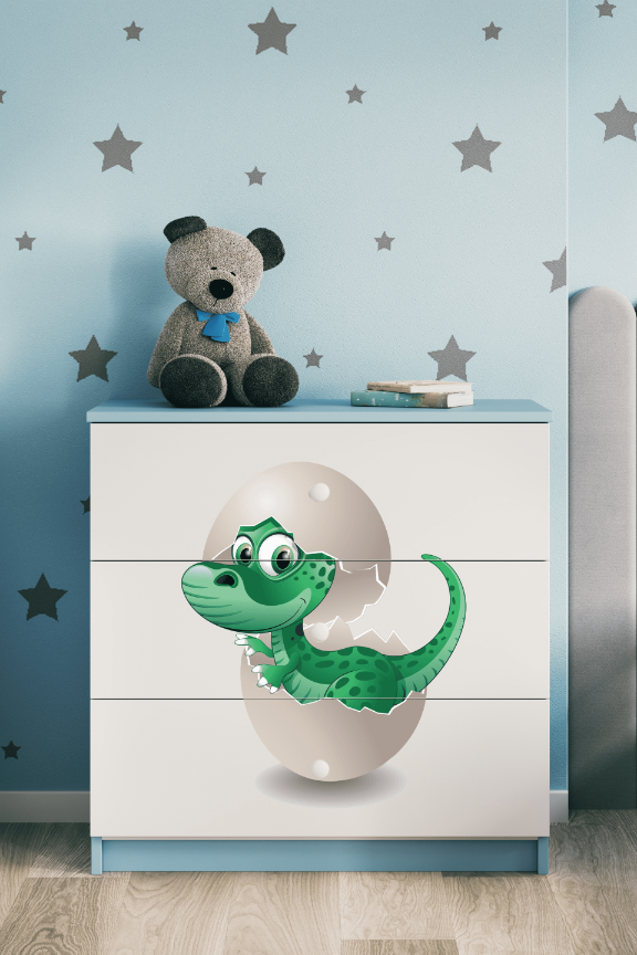 Kinderkommode Blau