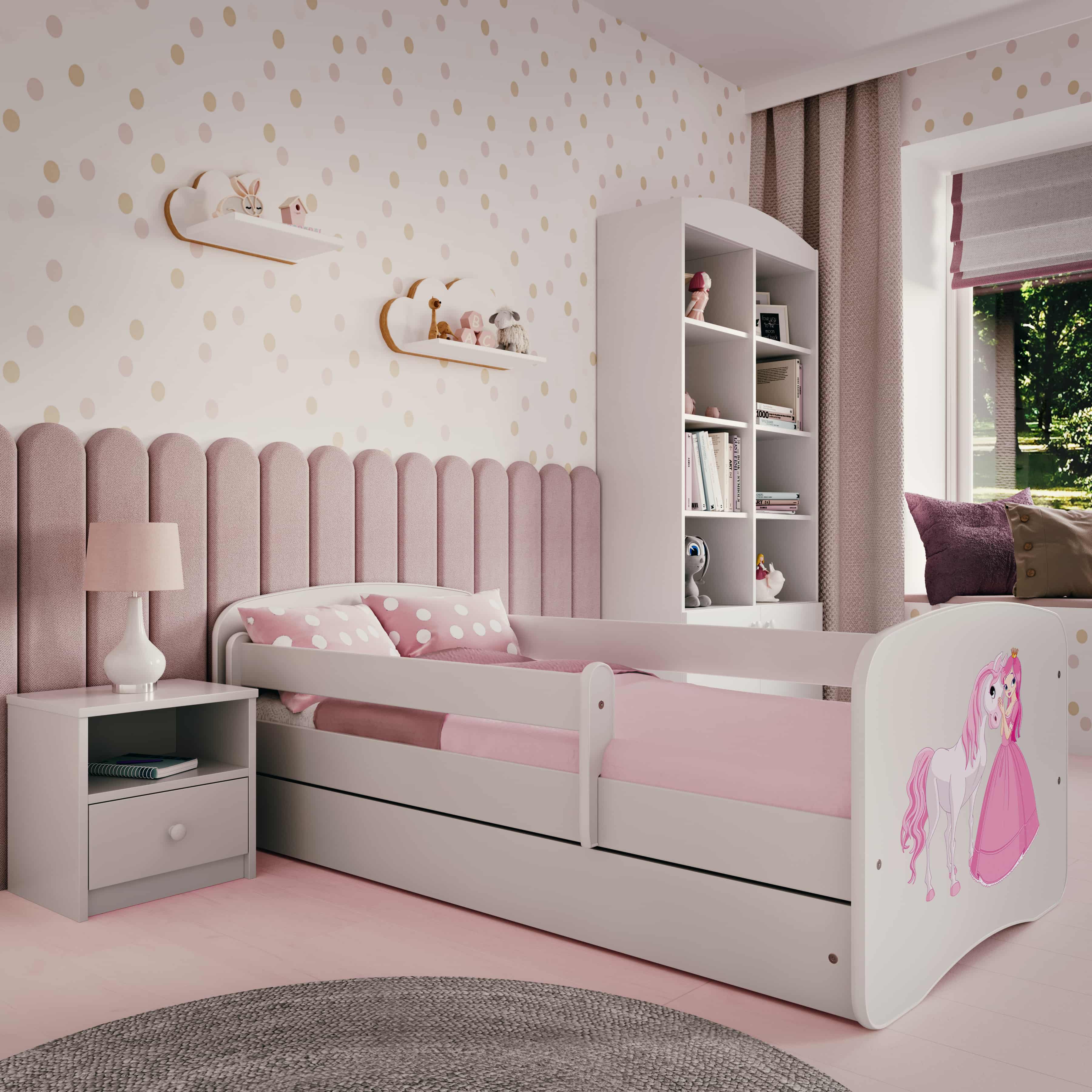 Lit enfant Princesse avec Cheval