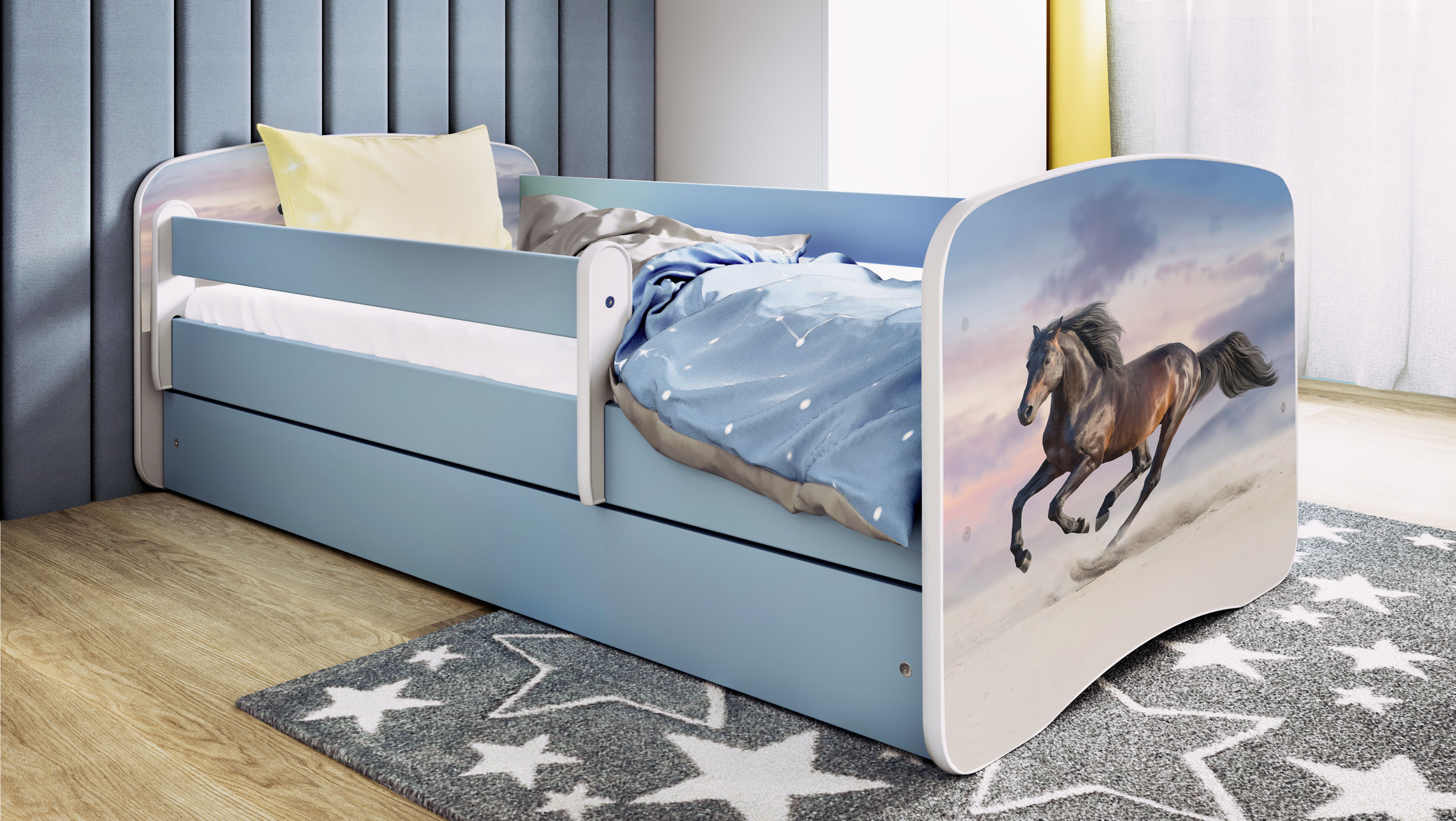 Lit enfant Cheval au Galop