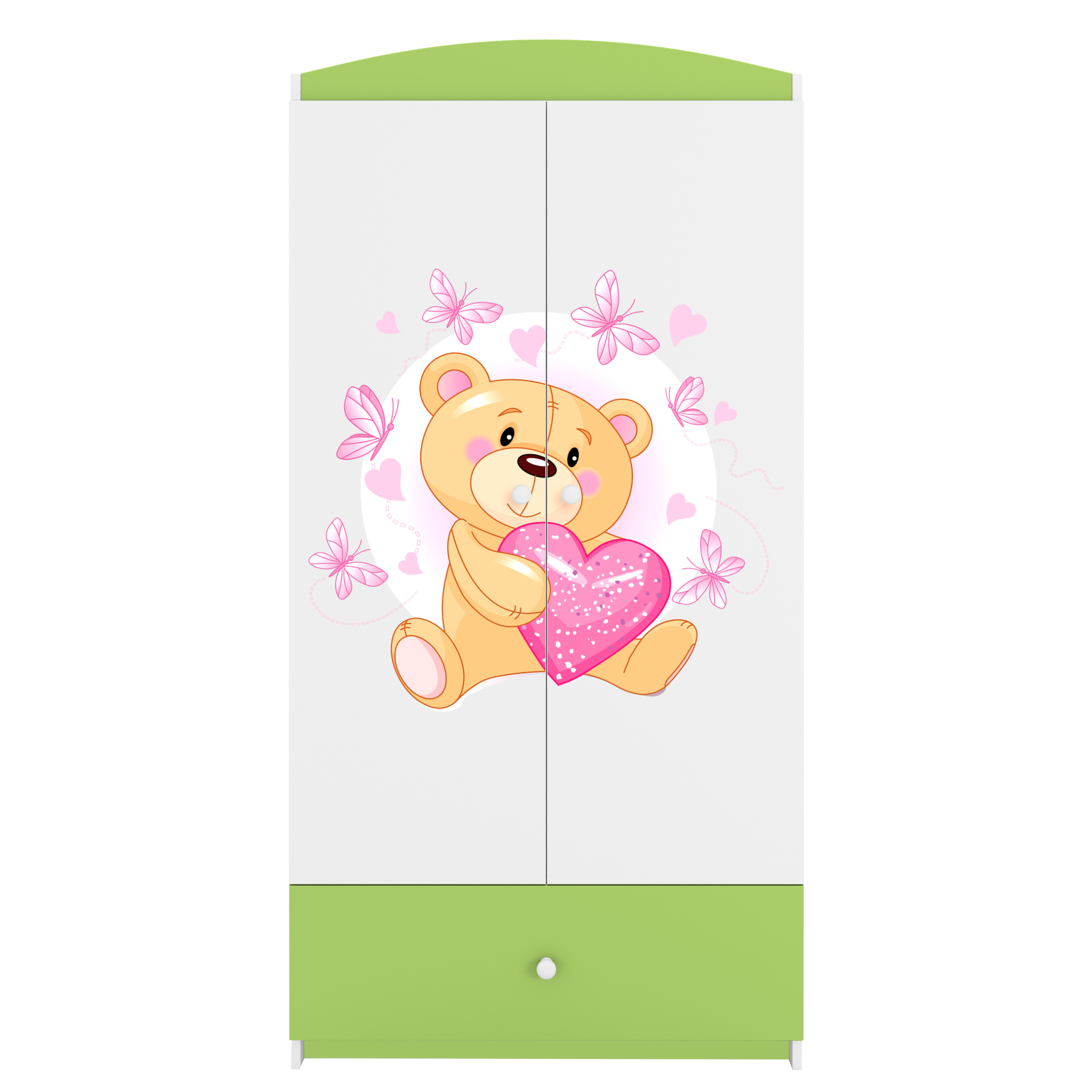 Armoire enfant vert