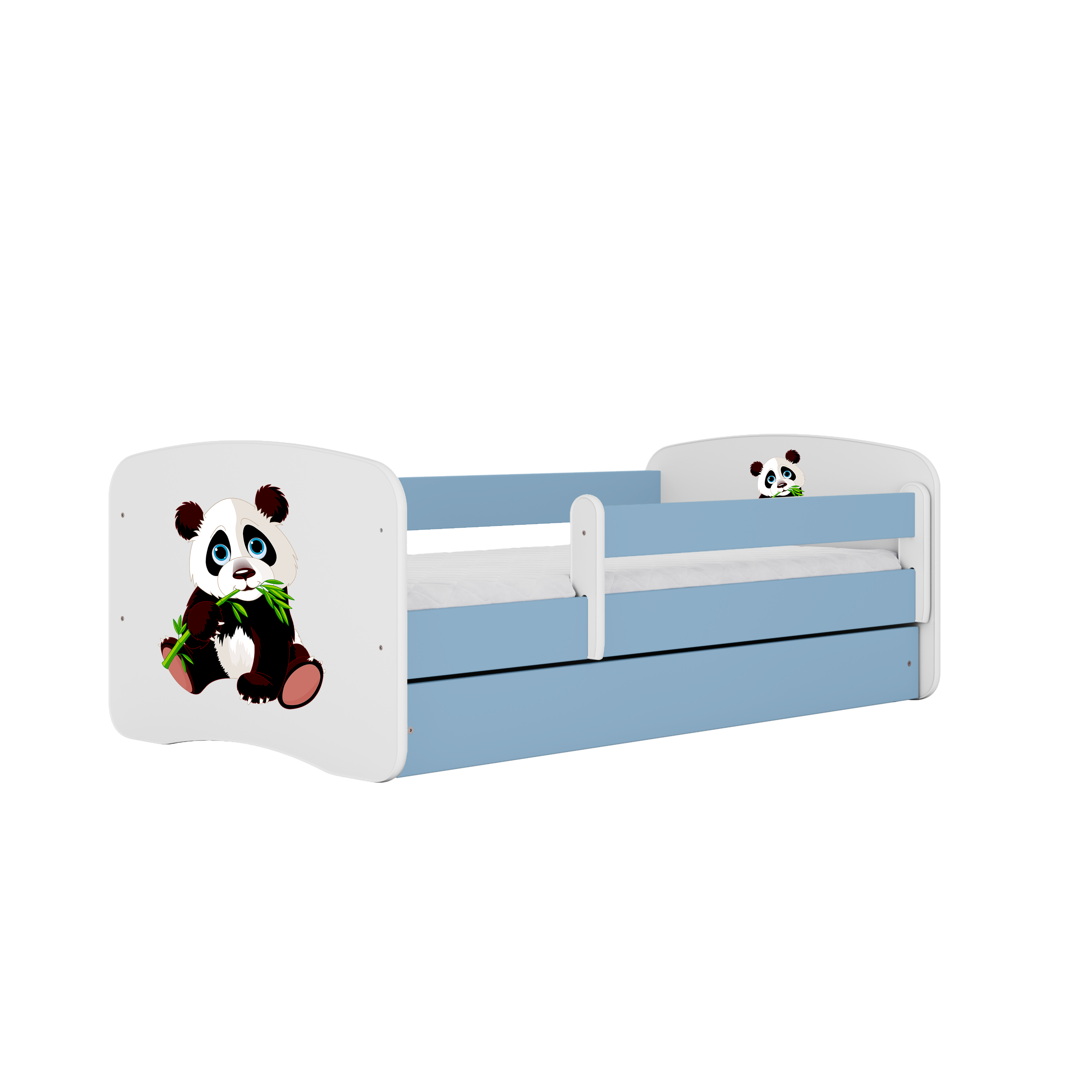 Lit enfant 70 x 140 cm, motif Panda, vue 1