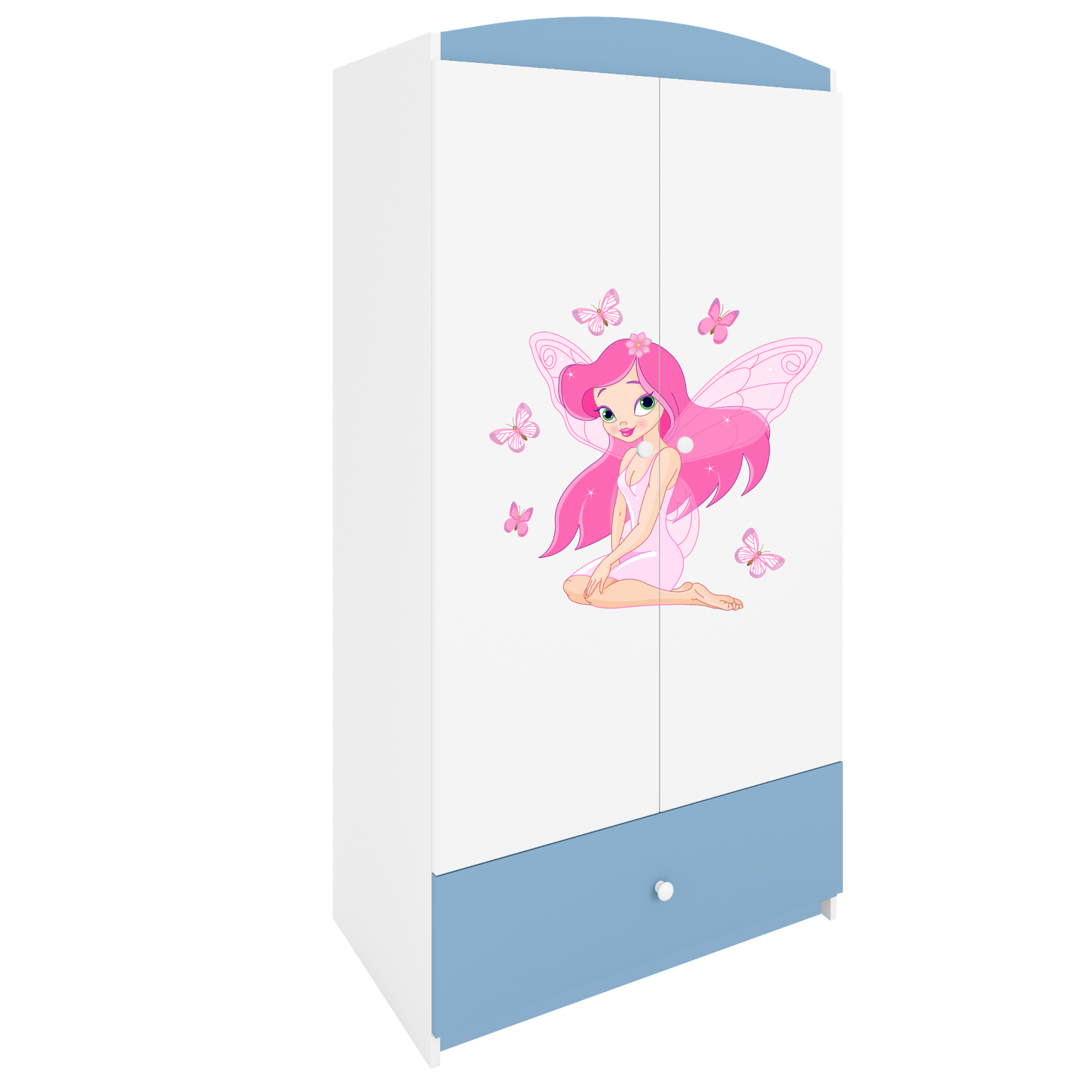 Armoire enfant bleu
