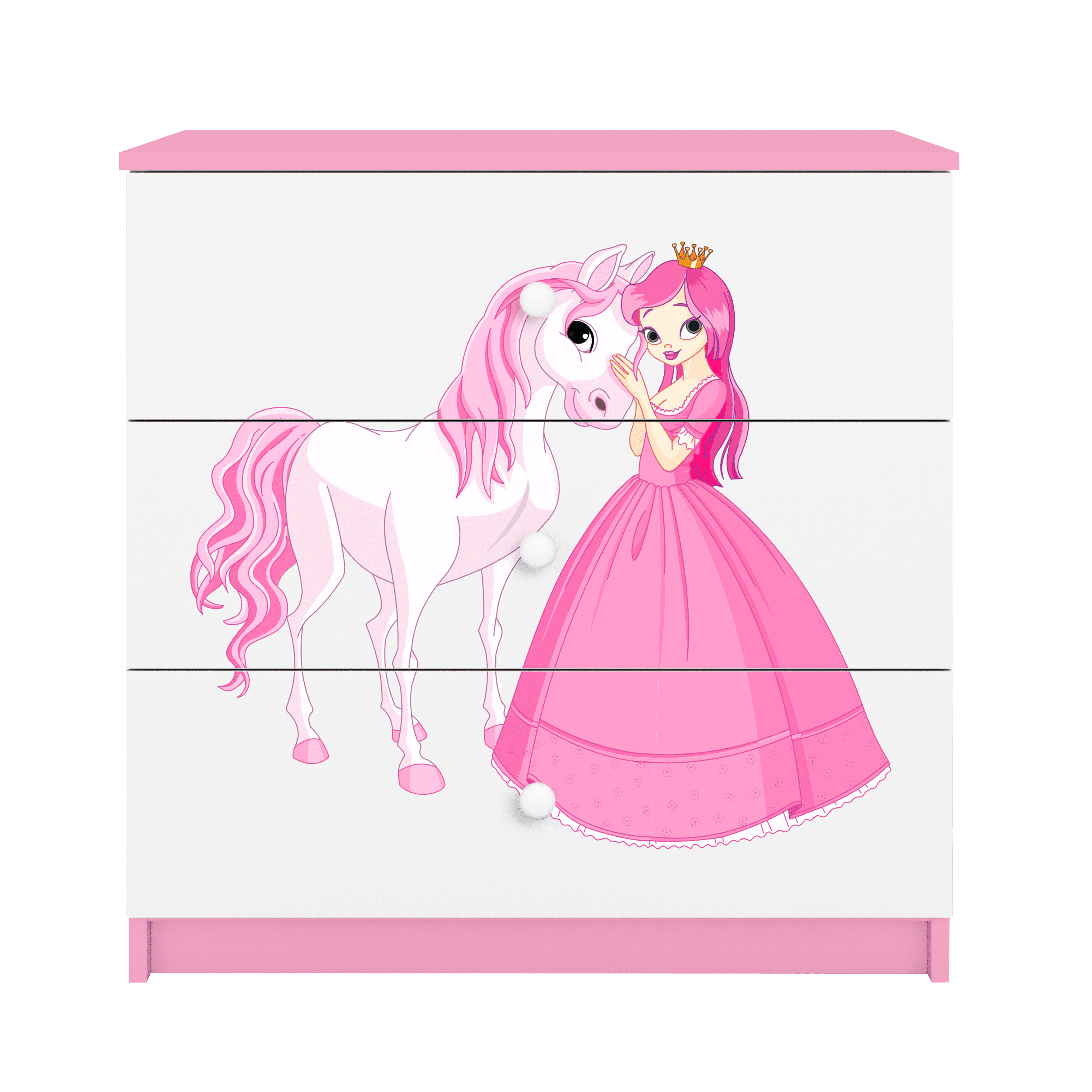 Kinderkommode Rosa