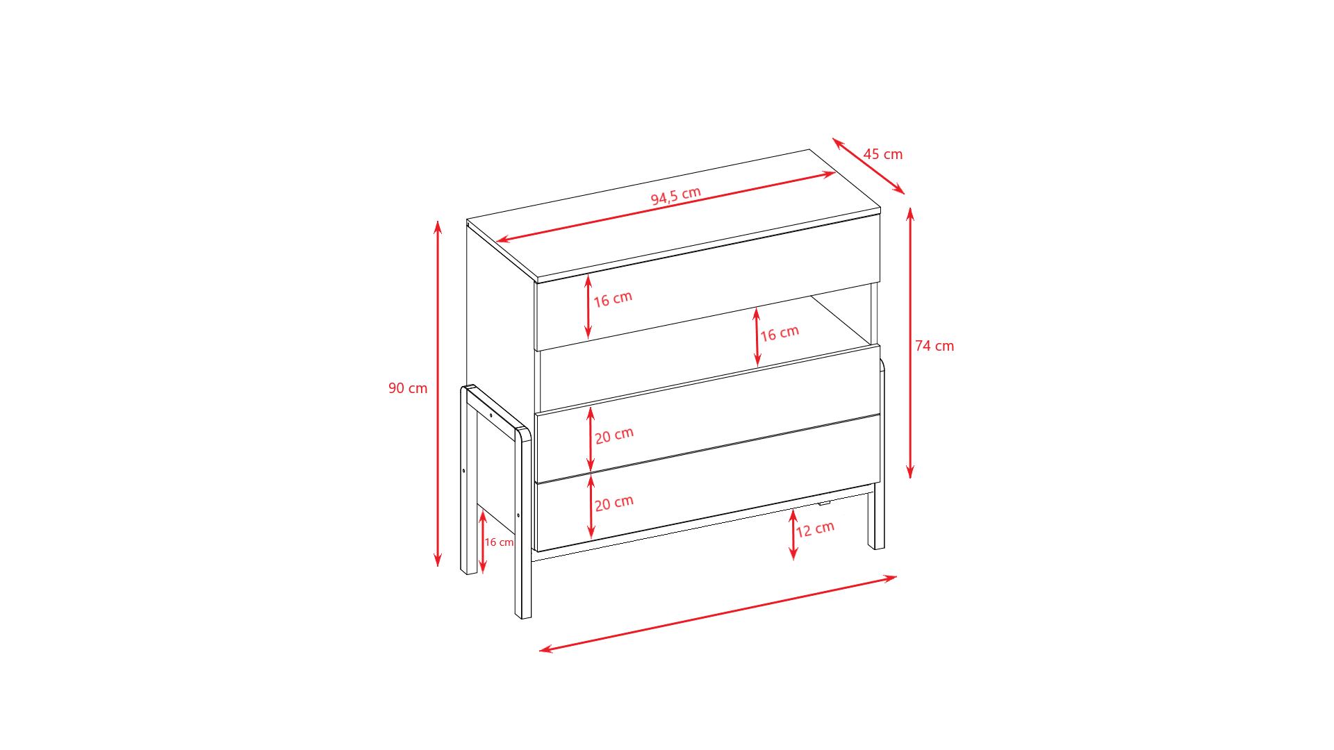 Commode enfant