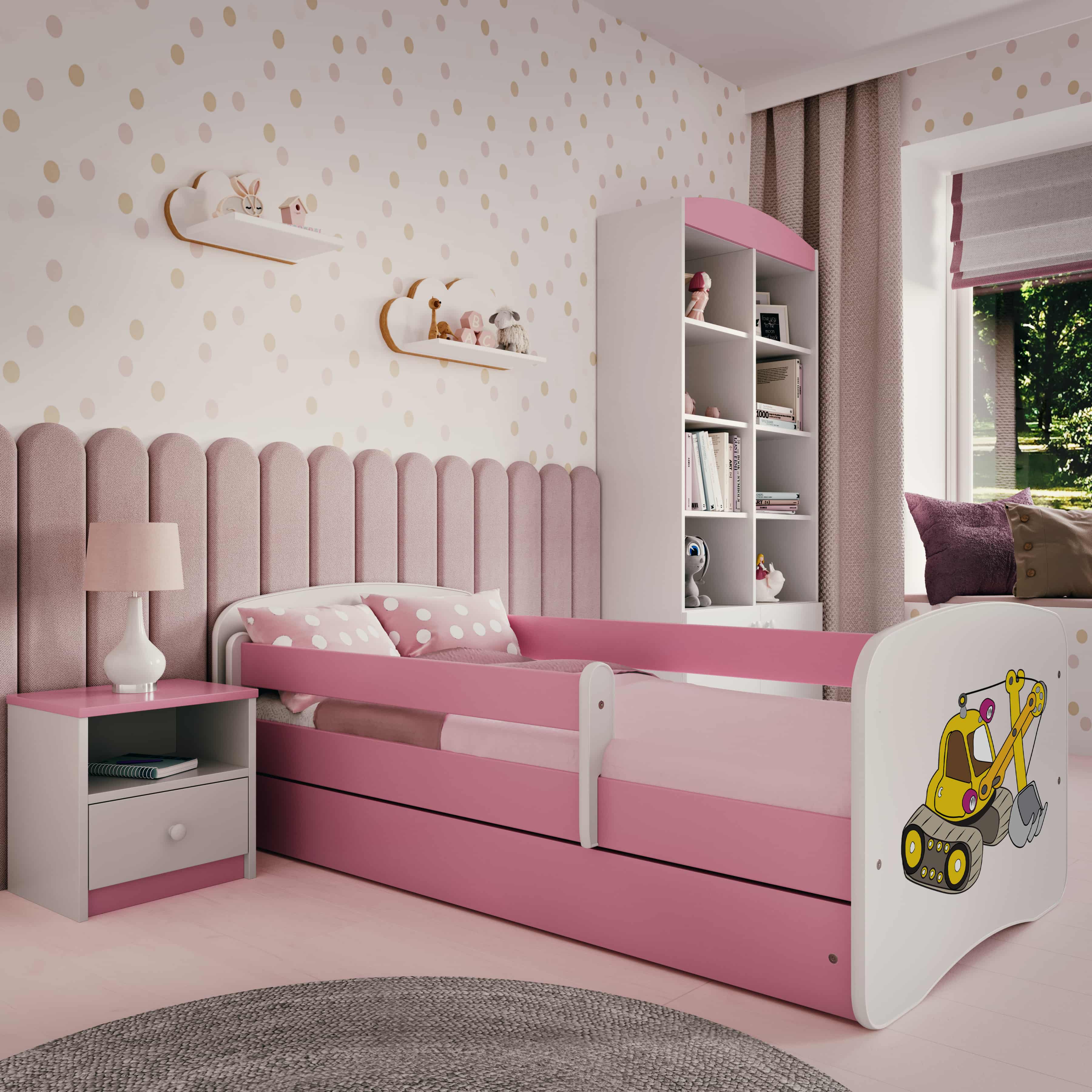 Lit enfant Pelleteuse