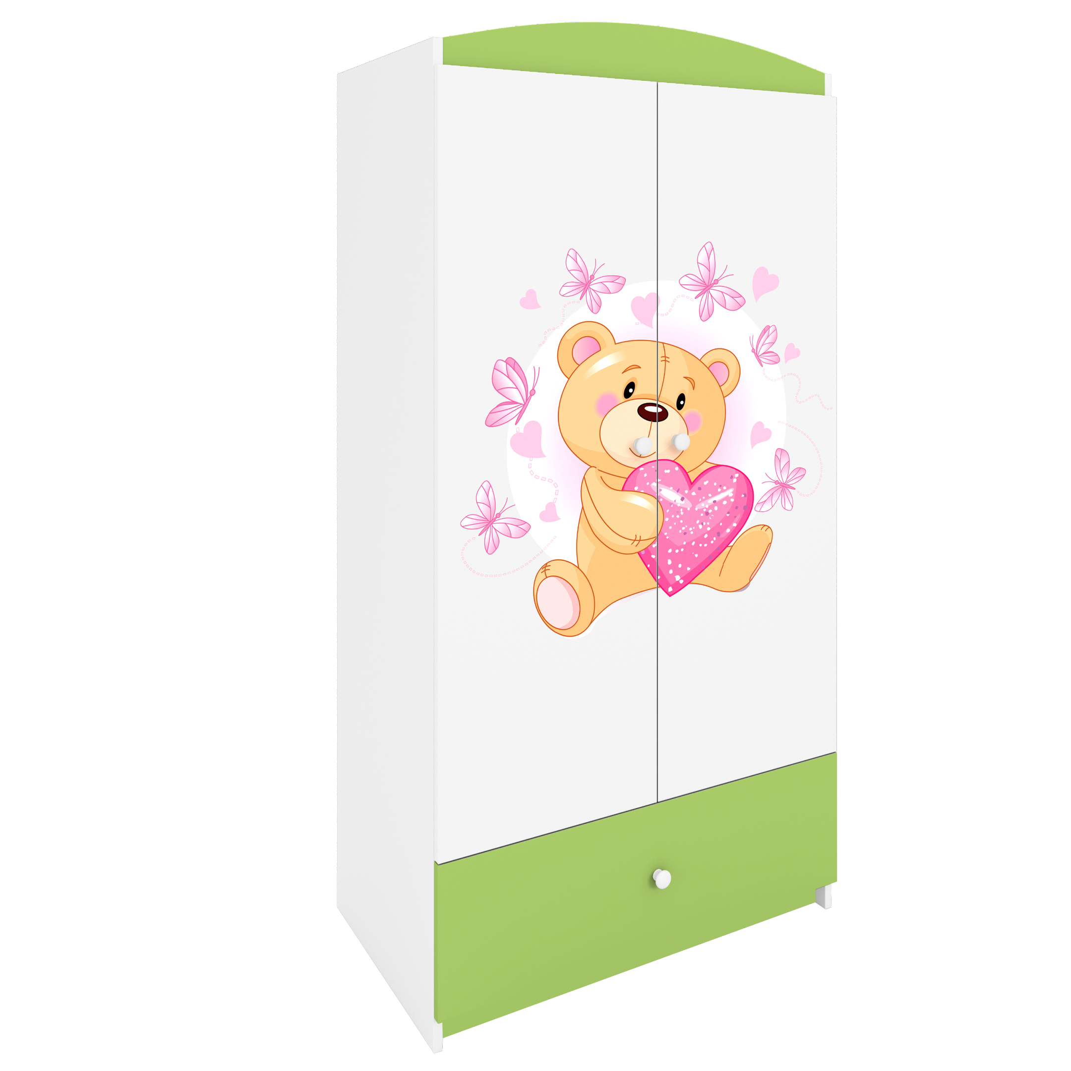Armoire enfant vert