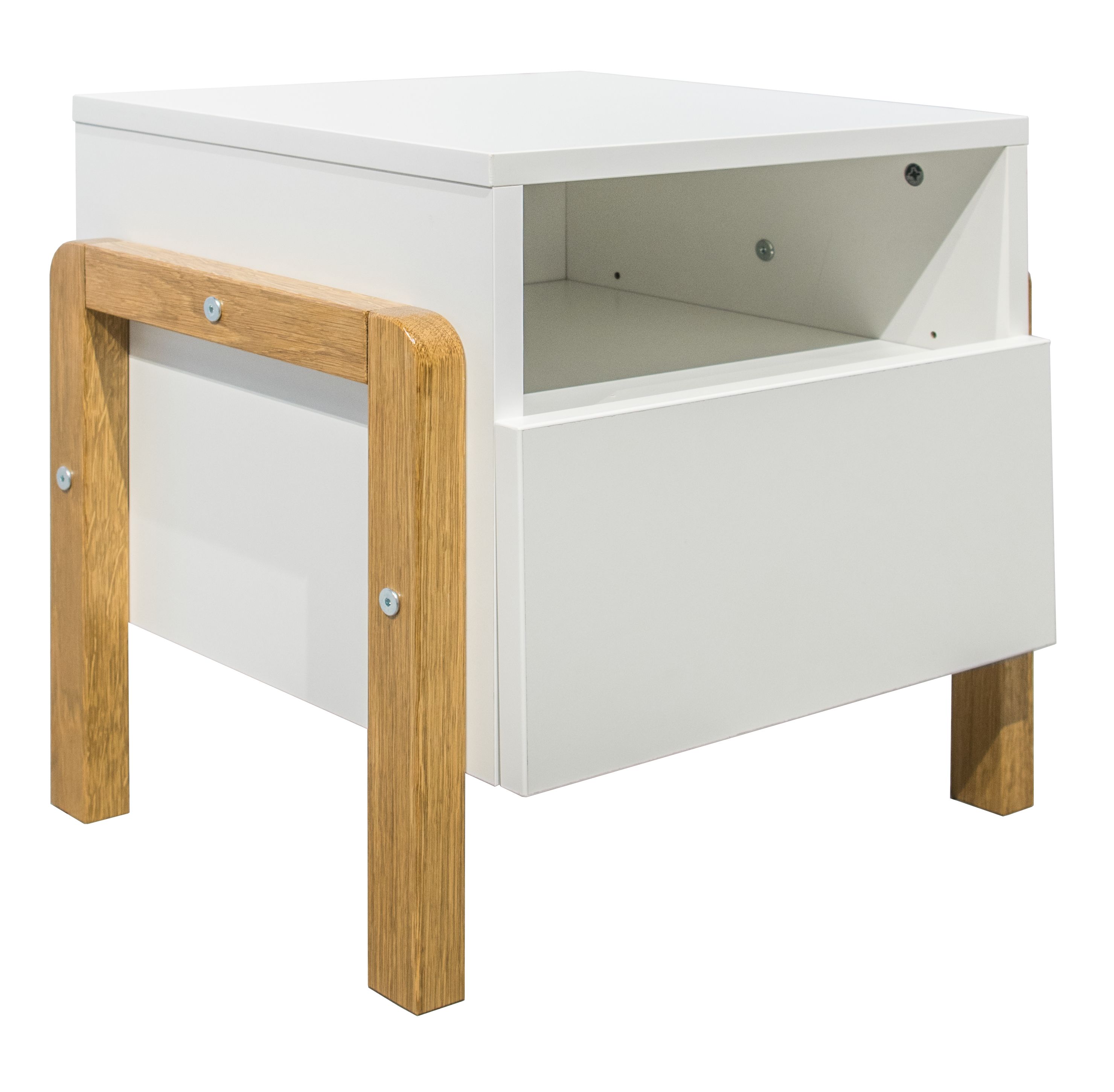 Table de chevet enfant bois clair