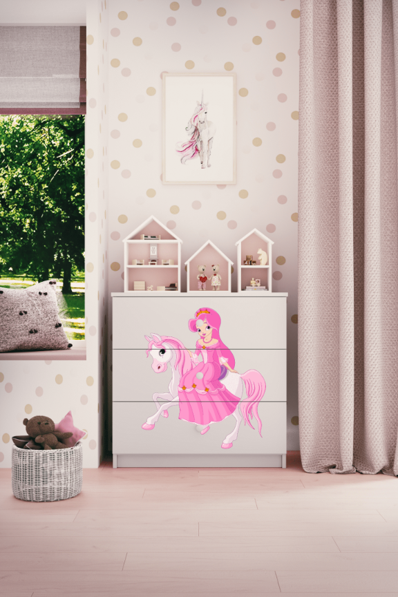 Kinderkommode Weiß