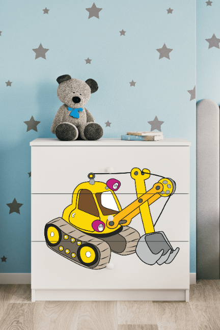 Kinderkommode Weiß