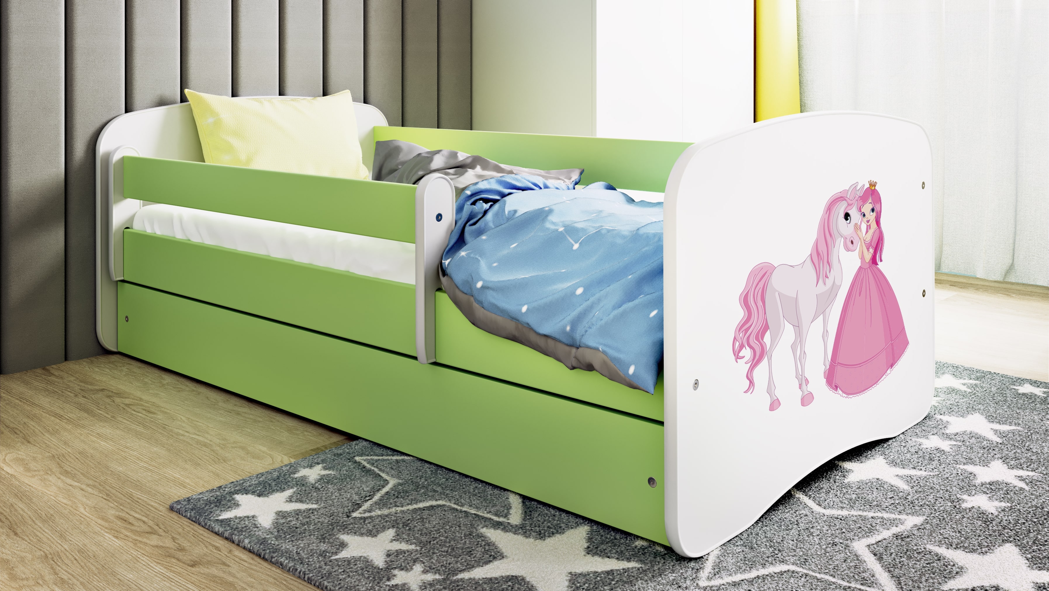 Lit enfant Princesse avec Cheval