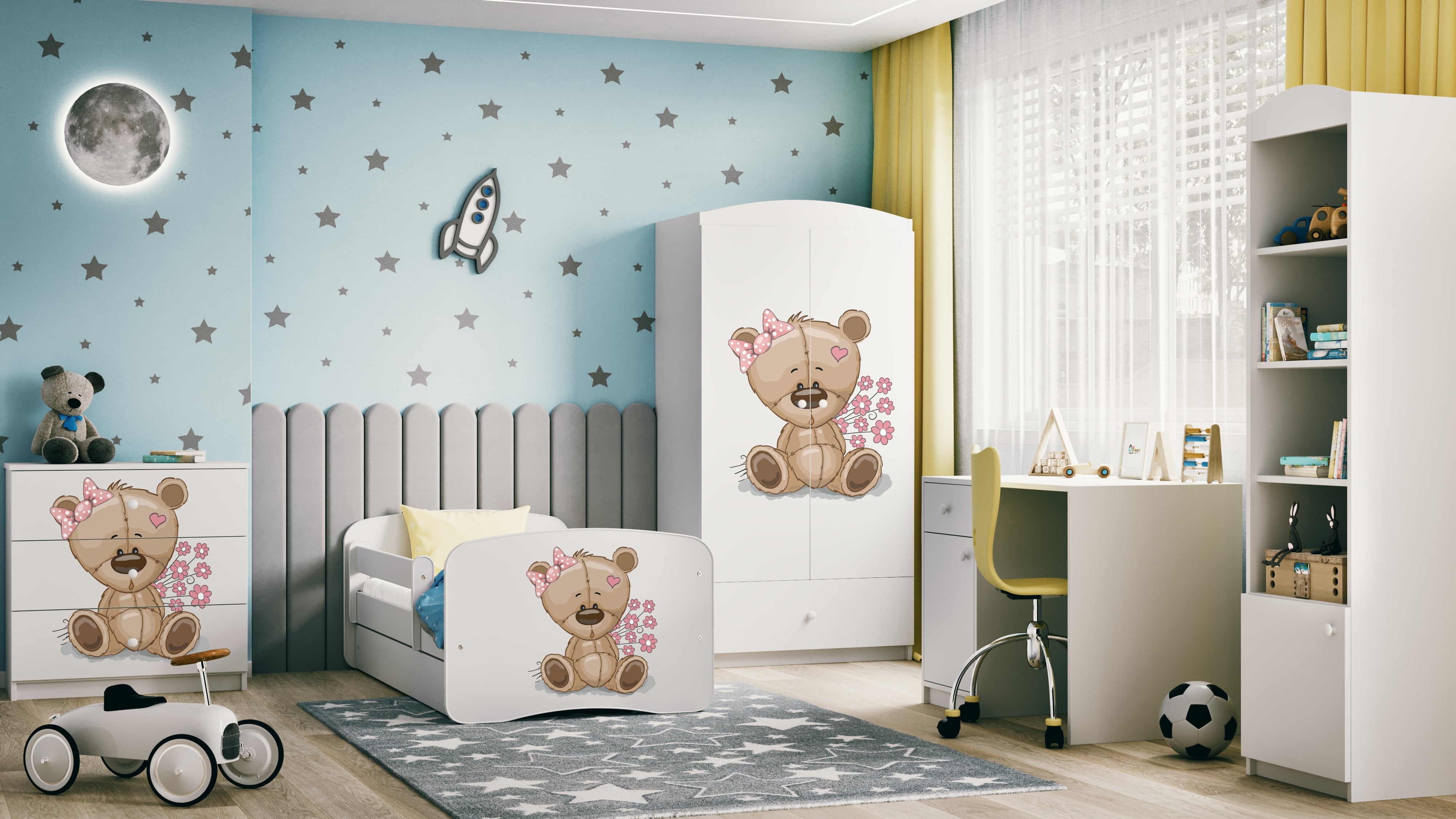 Kinderkommode Weiß