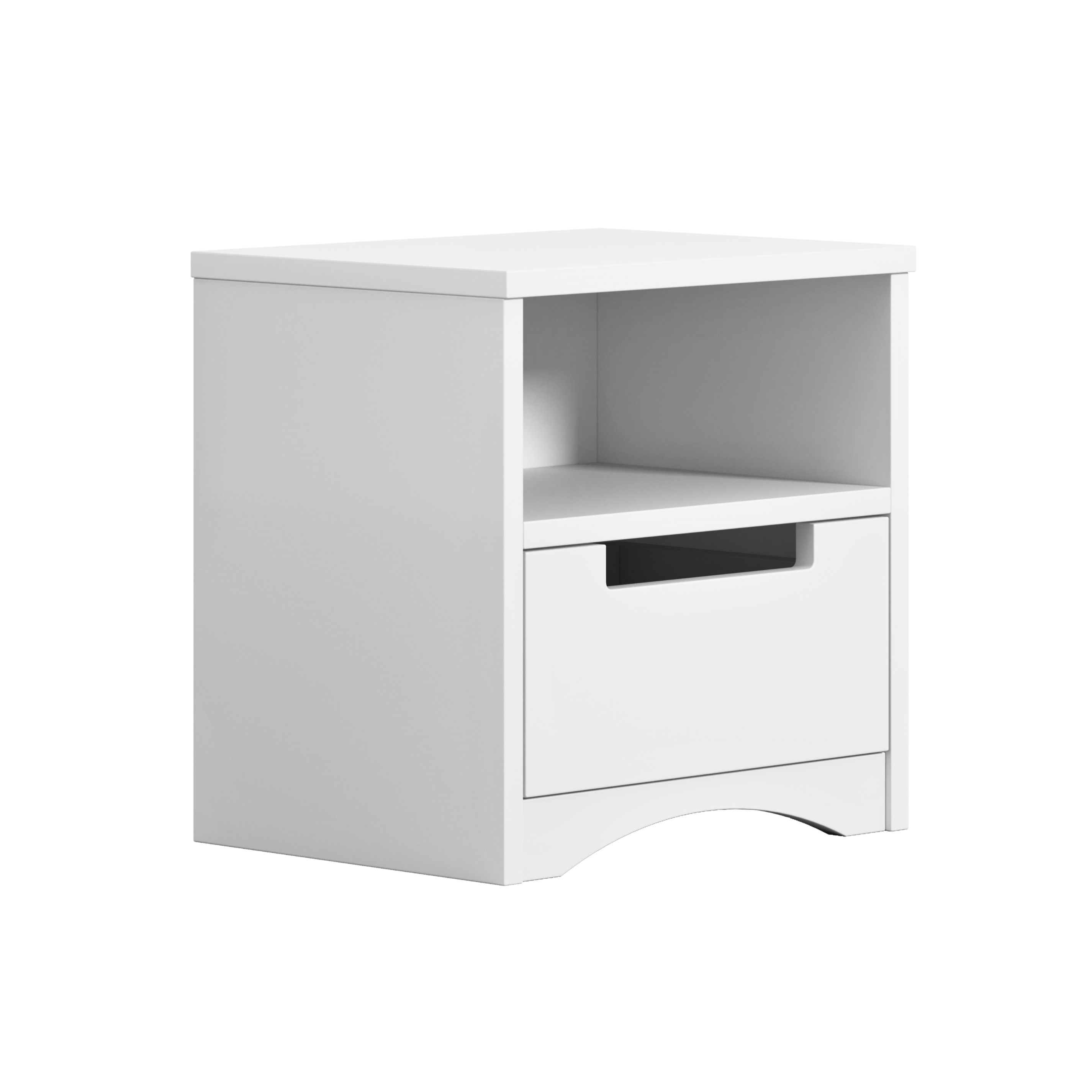 Table de chevet enfant blanc