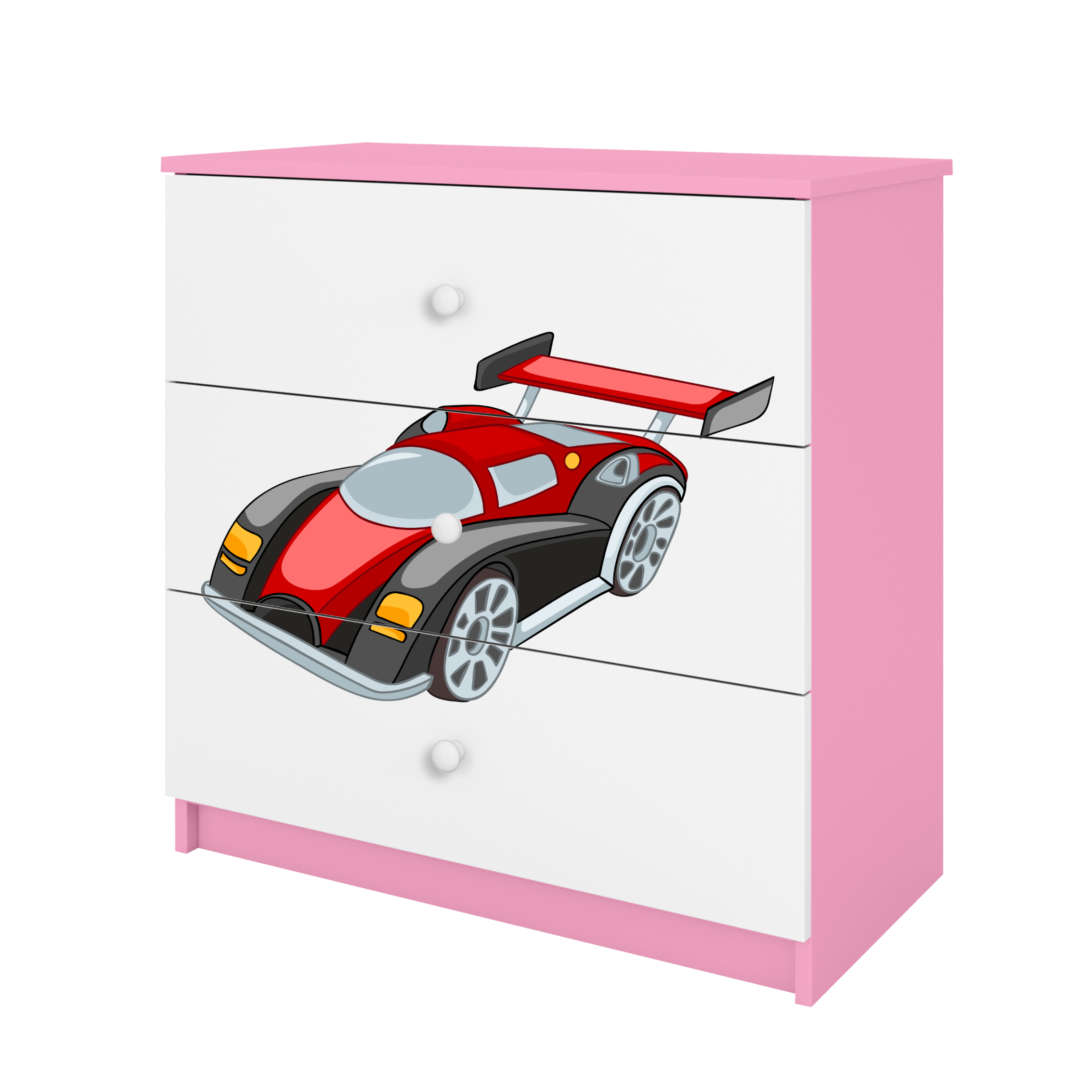Kinderkommode Rosa