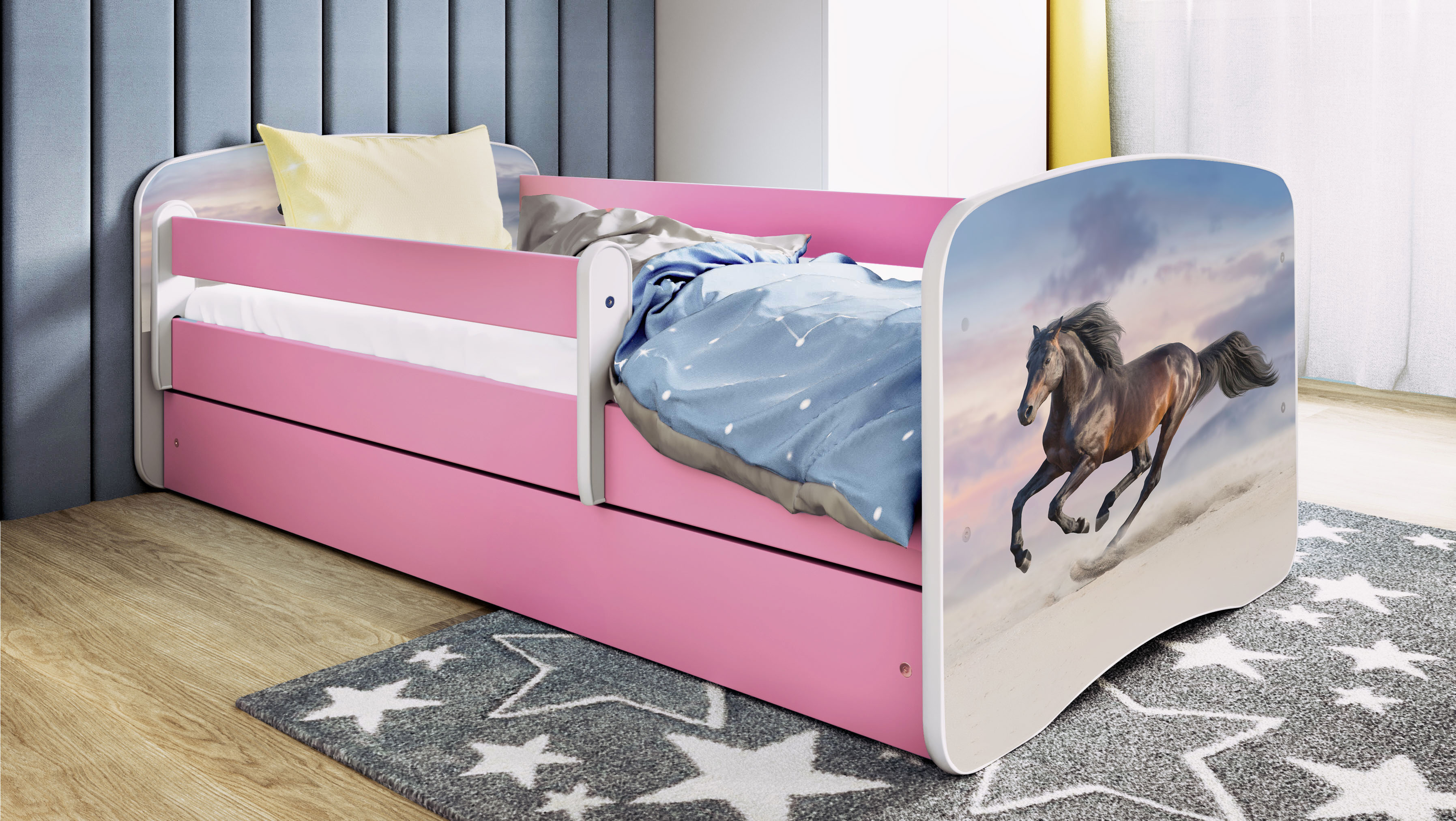 Lit enfant Cheval au Galop