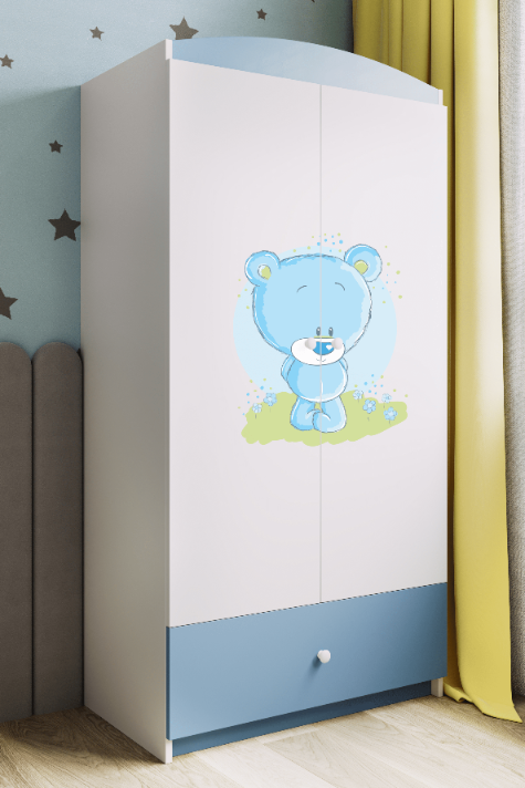 Armoire enfant bleu