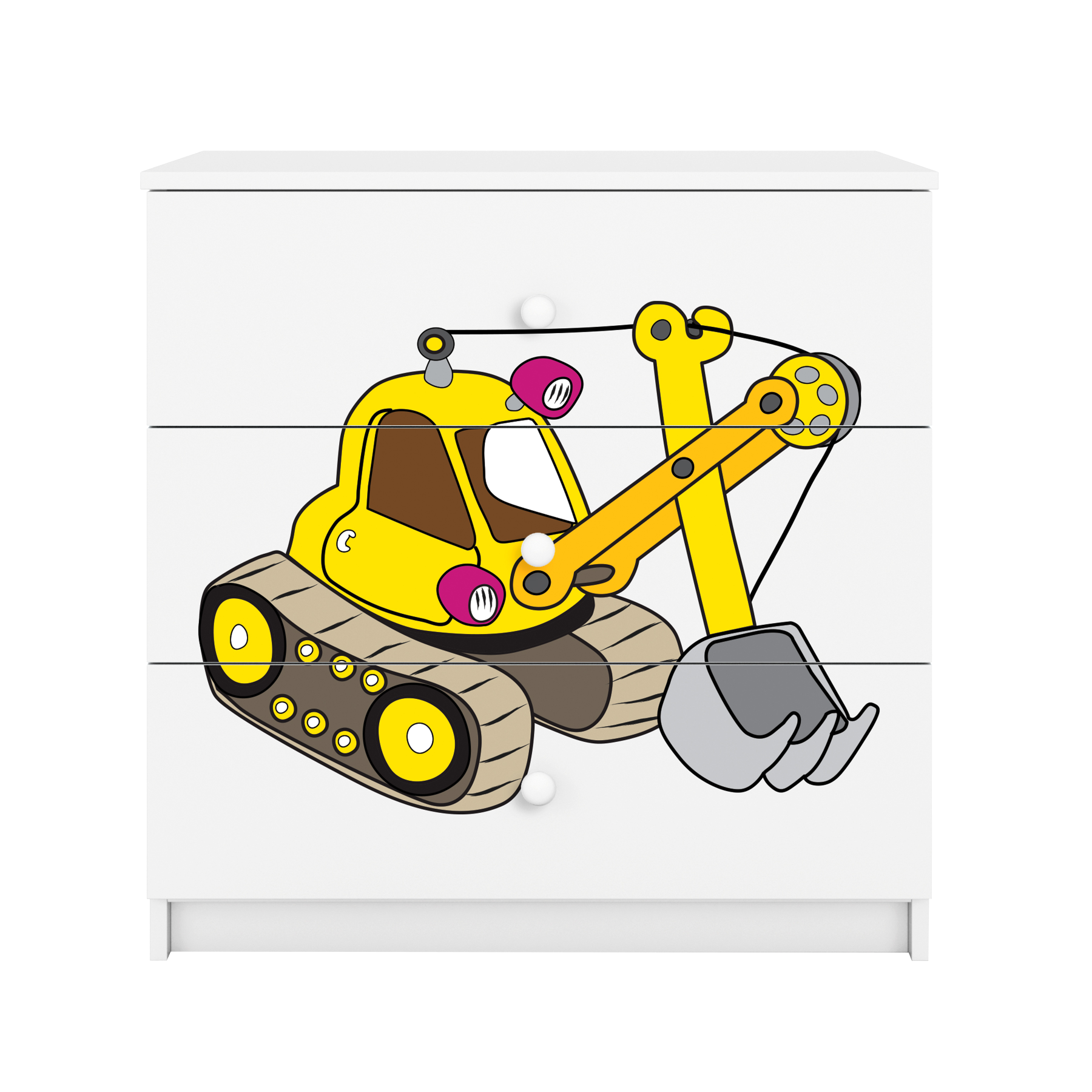 Kinderkommode Weiß