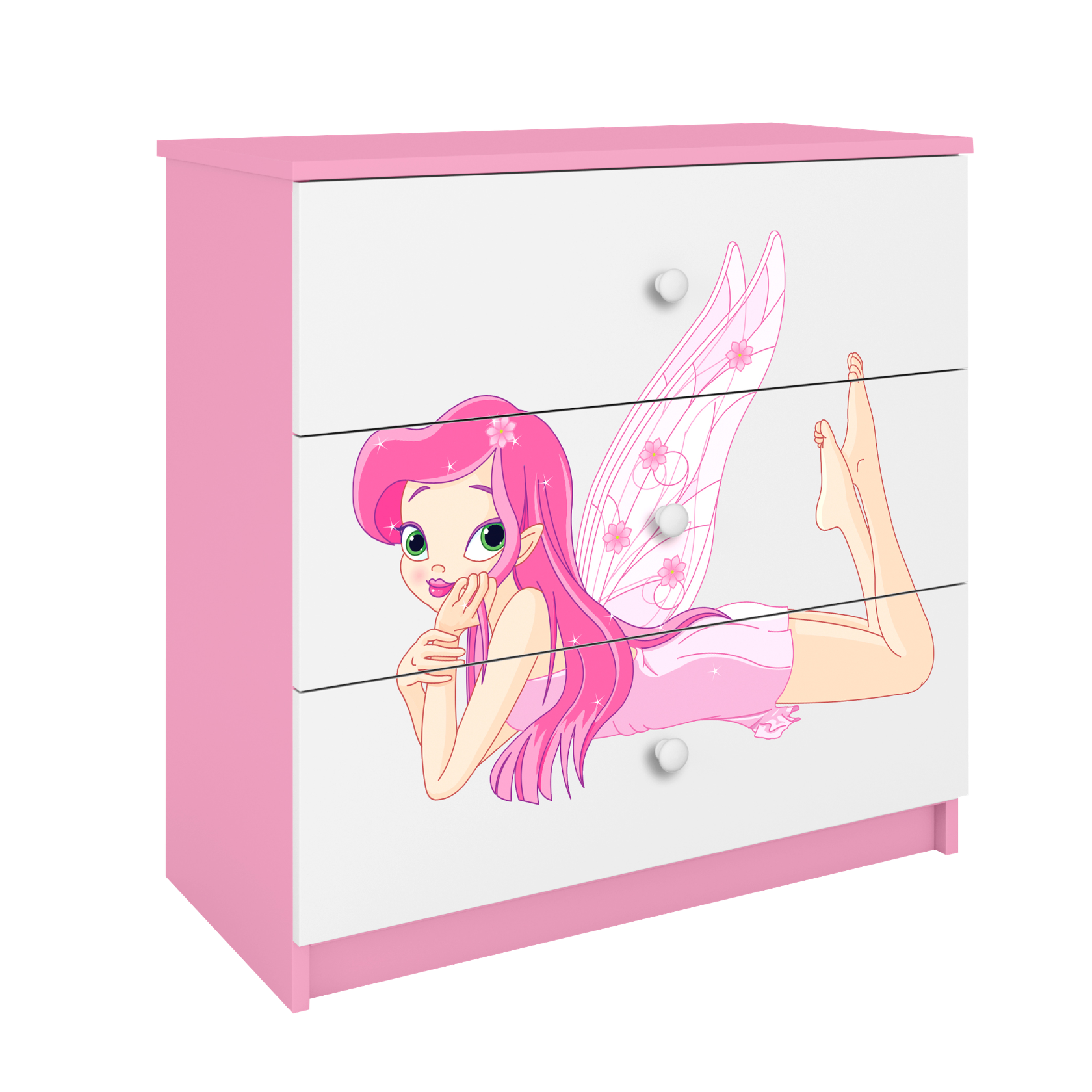 Kinderkommode Rosa