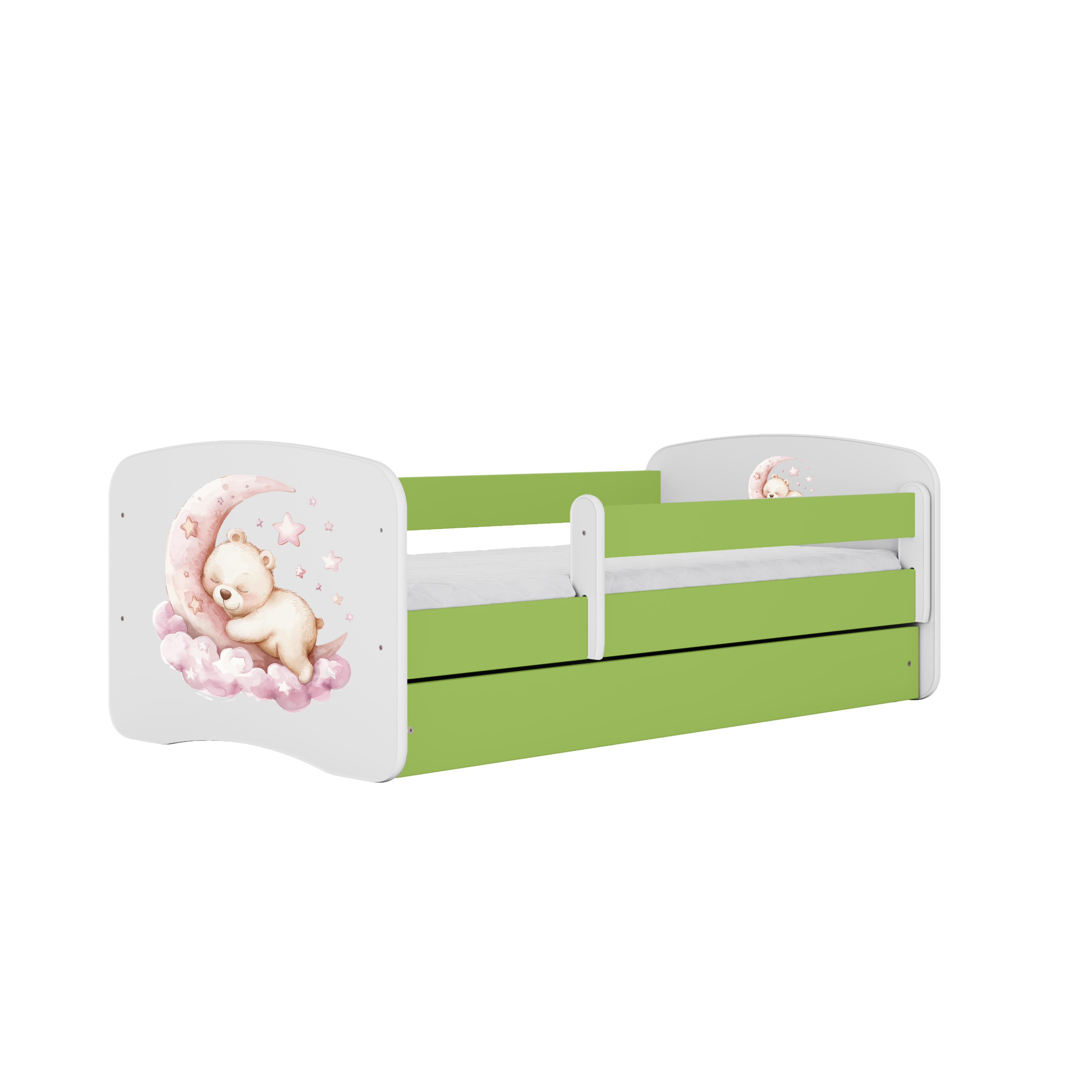 Lit enfant vert