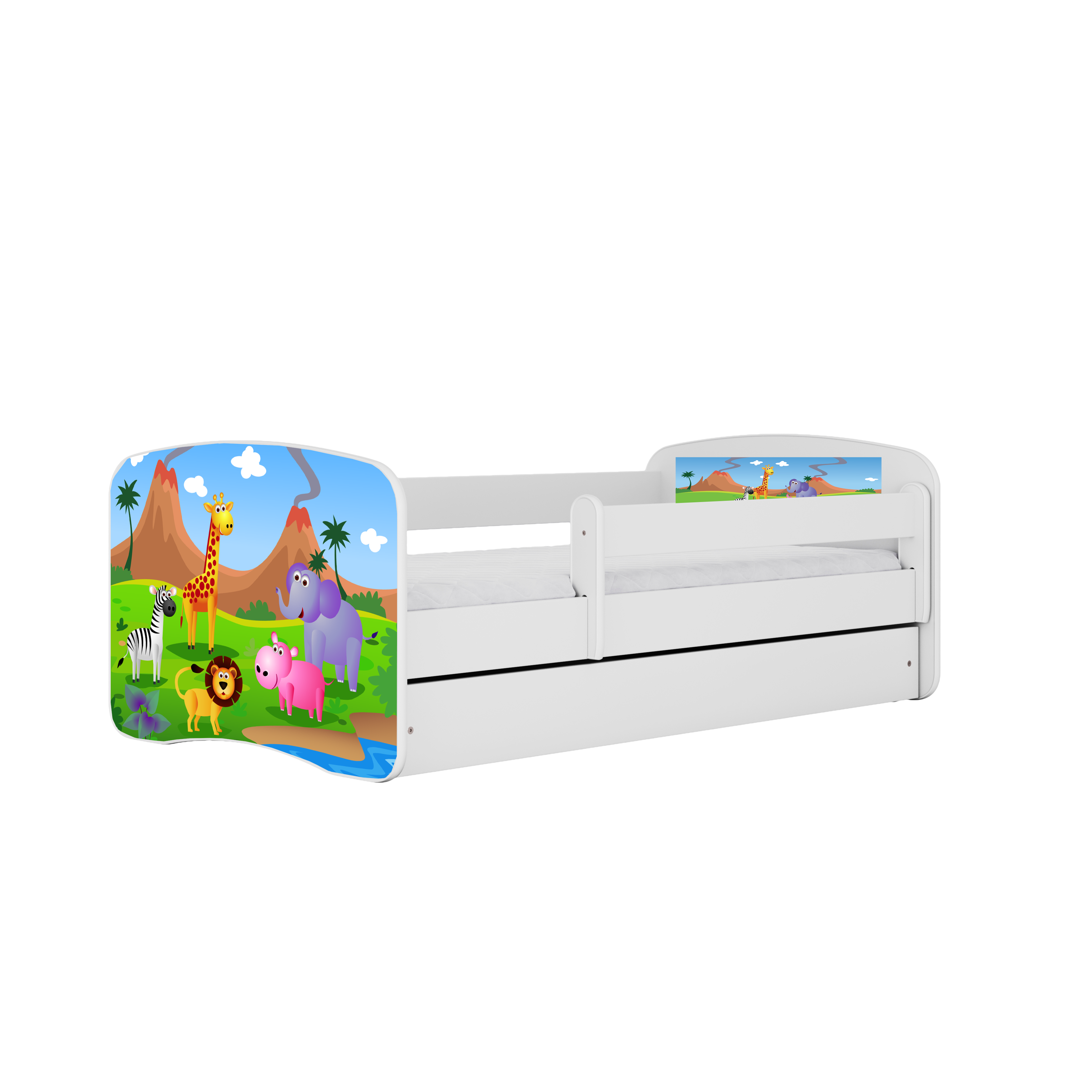 Lit enfant blanc