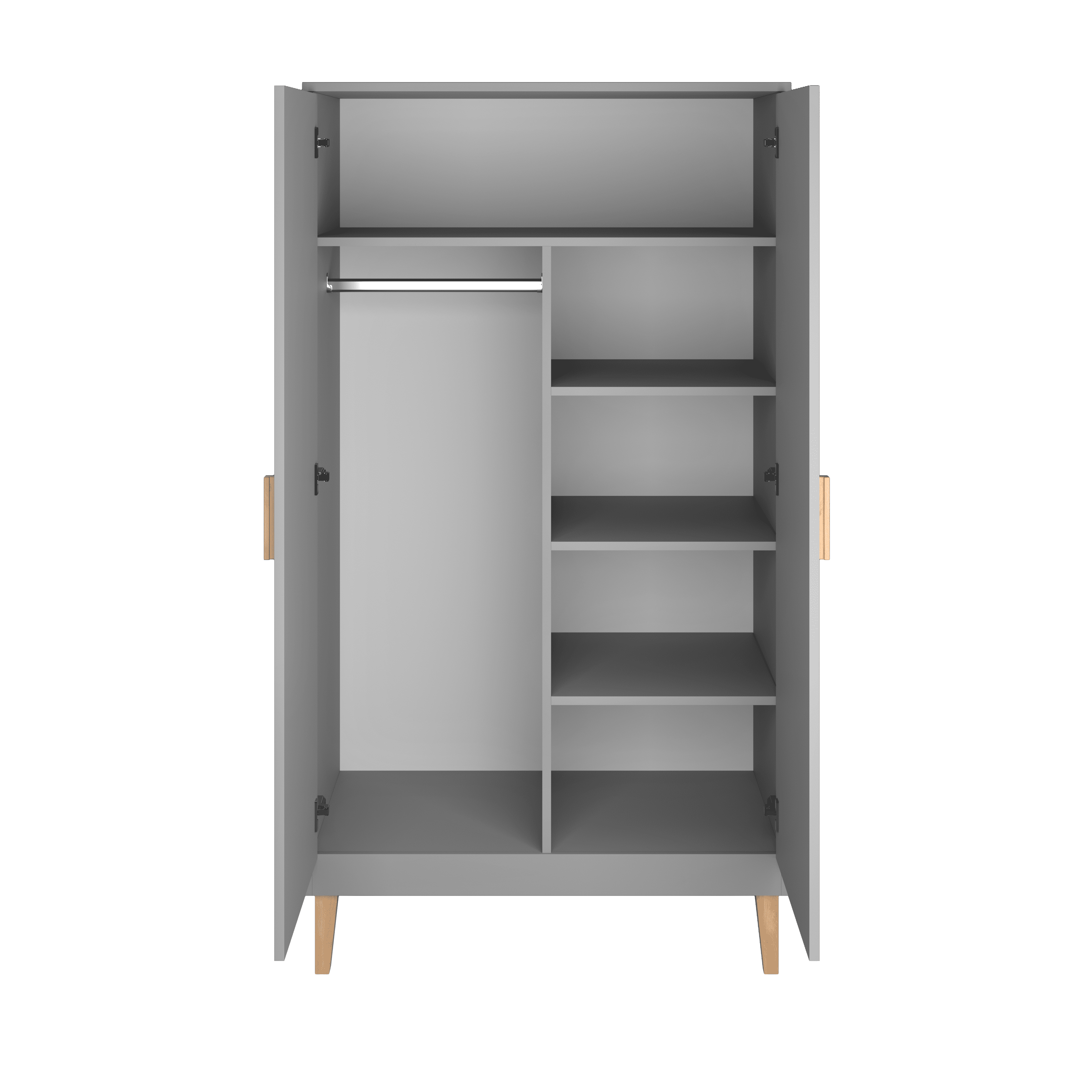 Armoire enfant gris