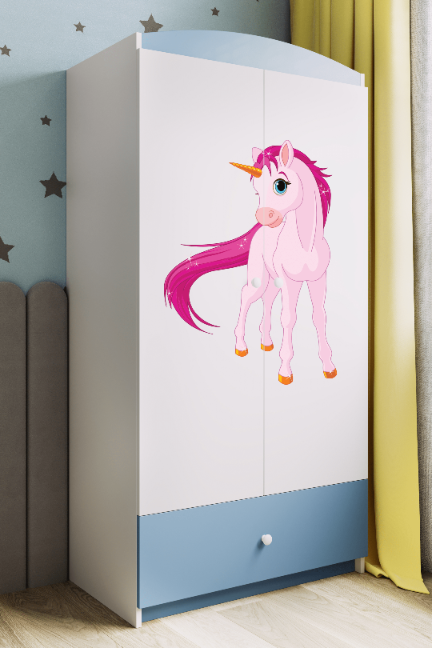 Armoire enfant bleu