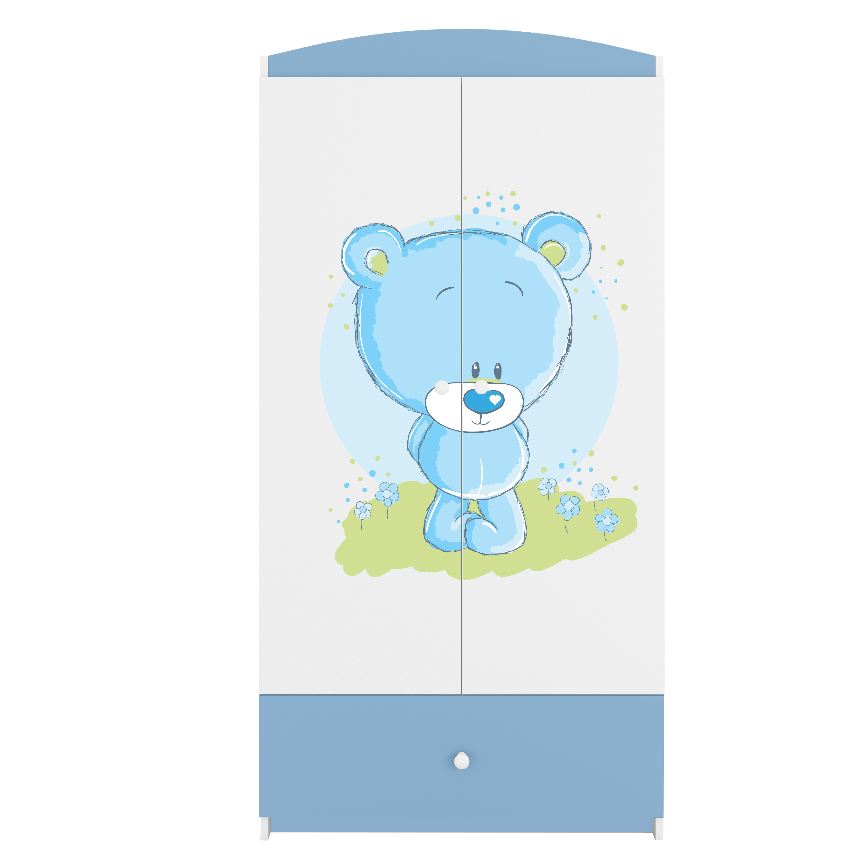 Armoire enfant bleu