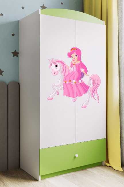 Armoire enfant vert